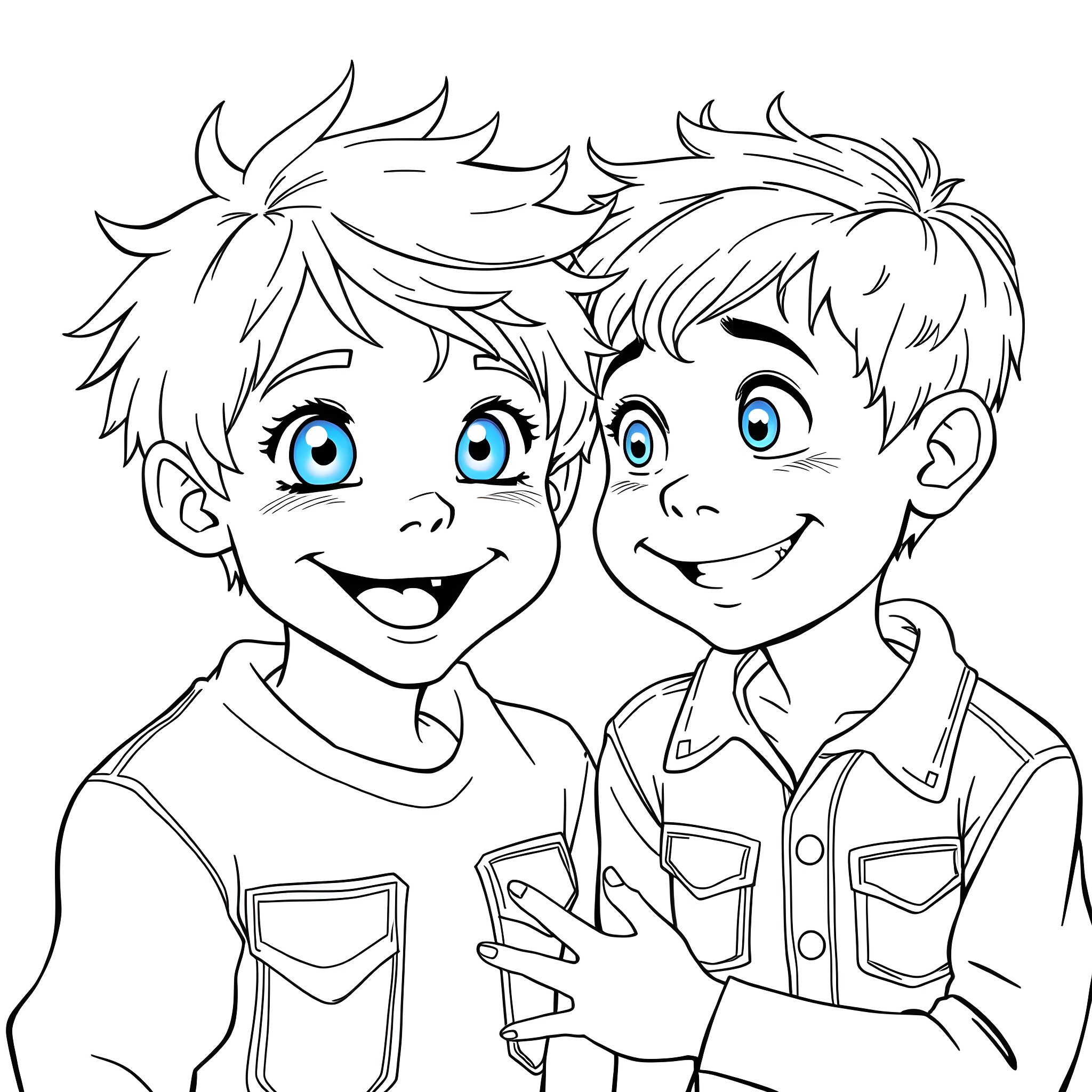 103 Best Boy Coloring Pages (Free Printable PDFs)