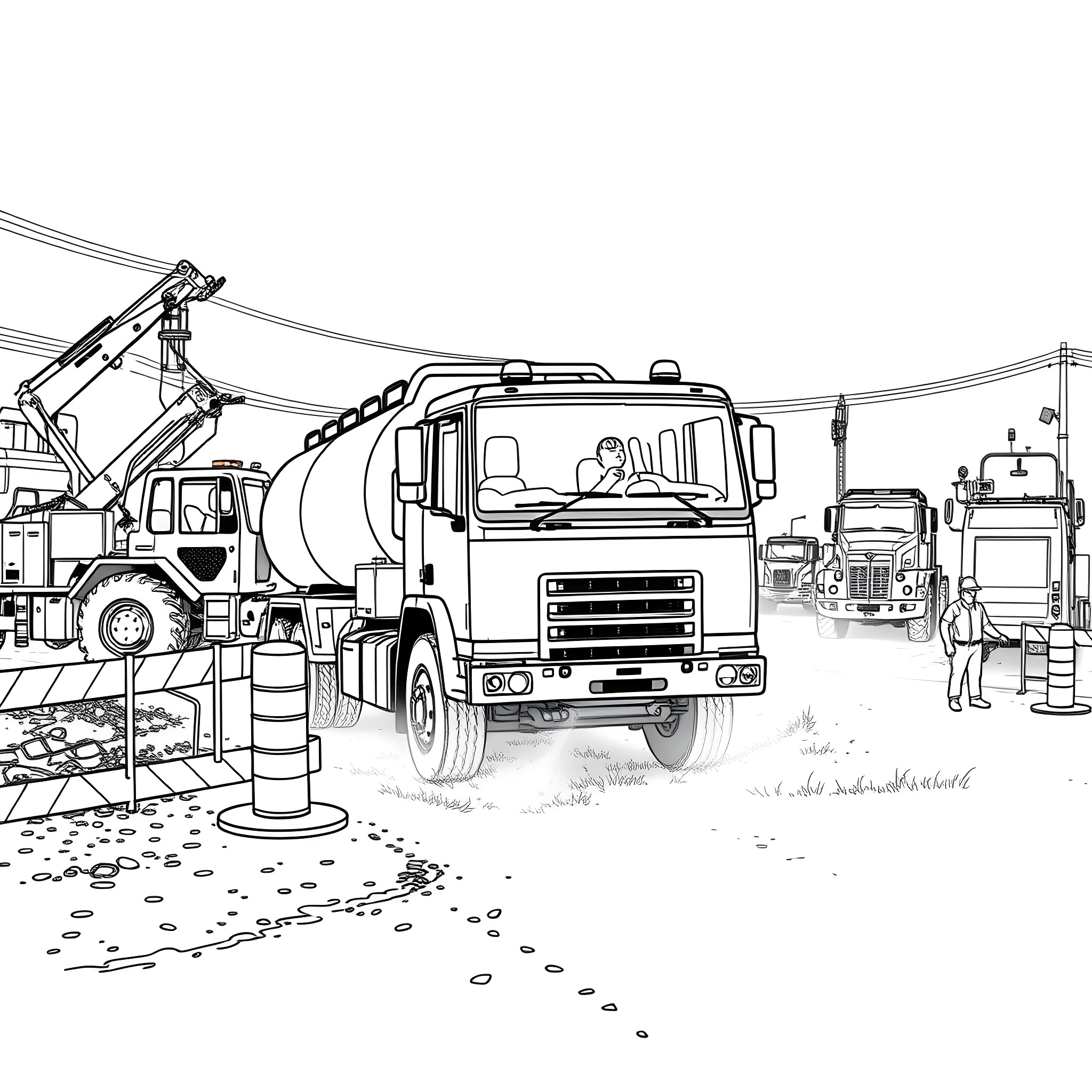 10 Best Water Truck Coloring Pages (Free Printable PDFs)