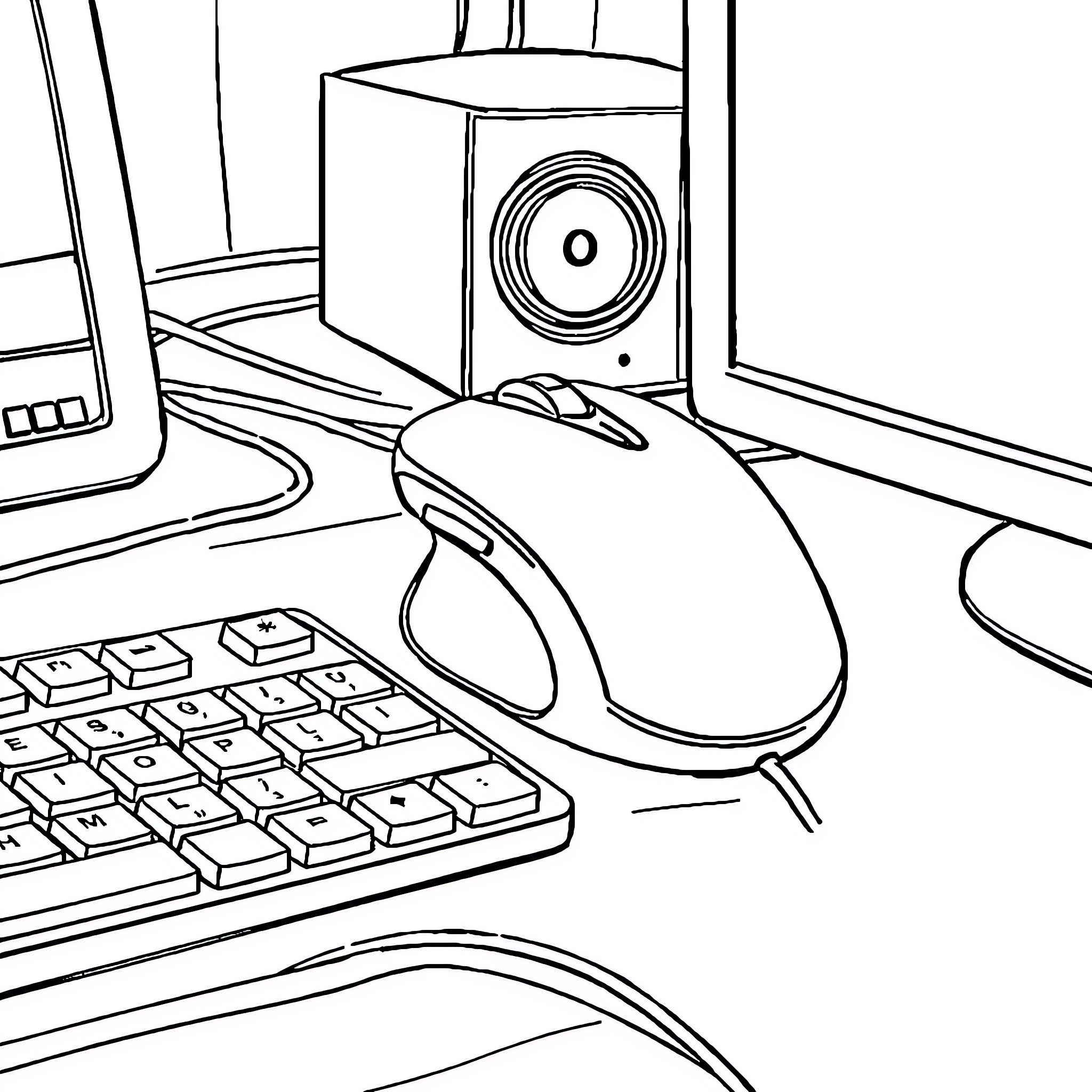 Best Computer Mouse Coloring Pages (Free Printable PDF)