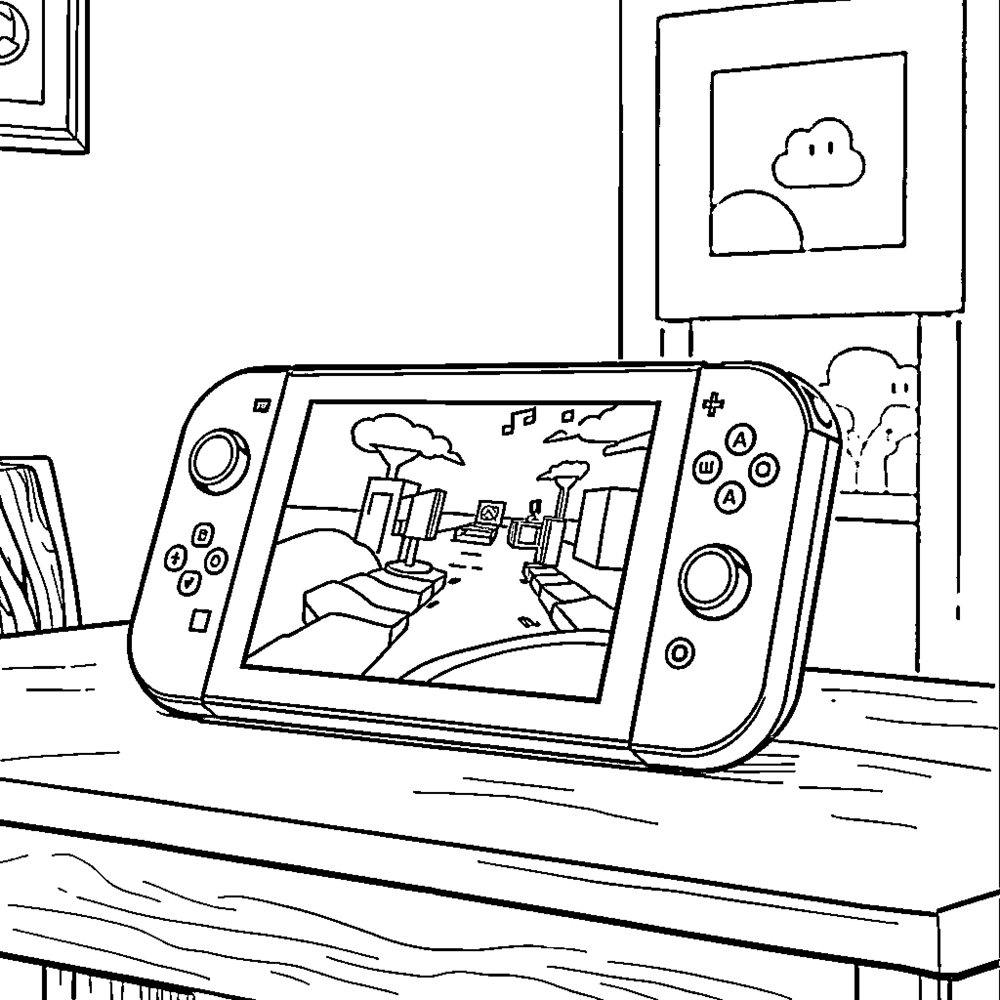 Best Nintendo Switch Coloring Pages (Free Printable PDF)