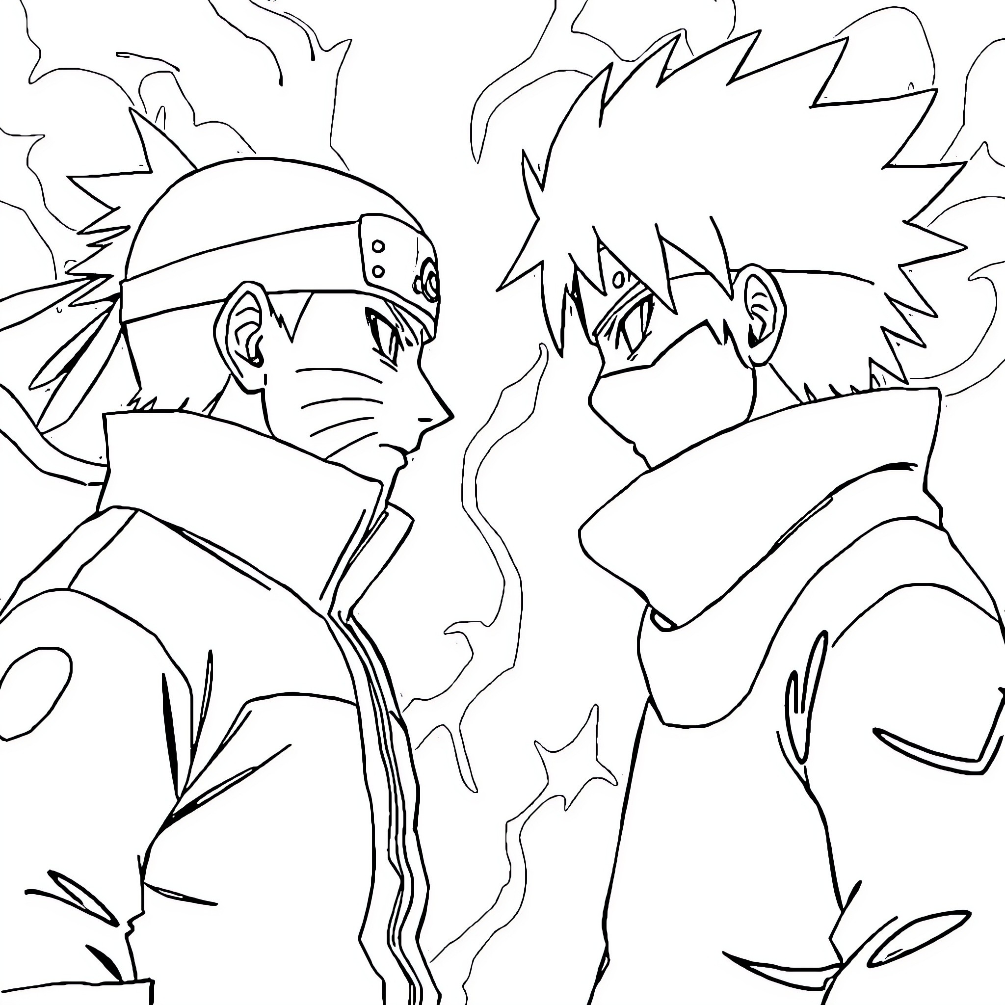Best Naruto Coloring Pages (Free Printable PDF)