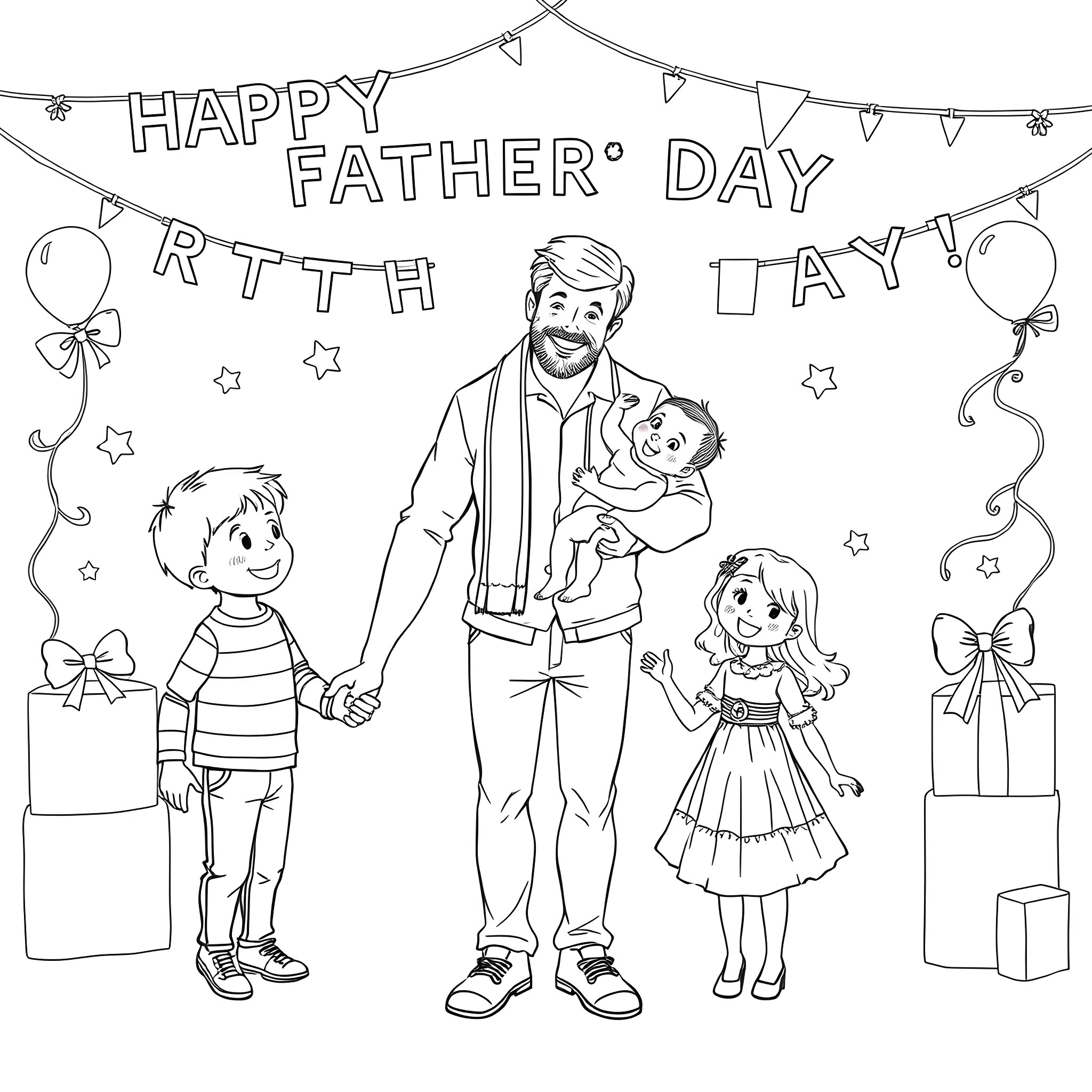 254 Best Family Coloring Pages (Free Printable PDFs)
