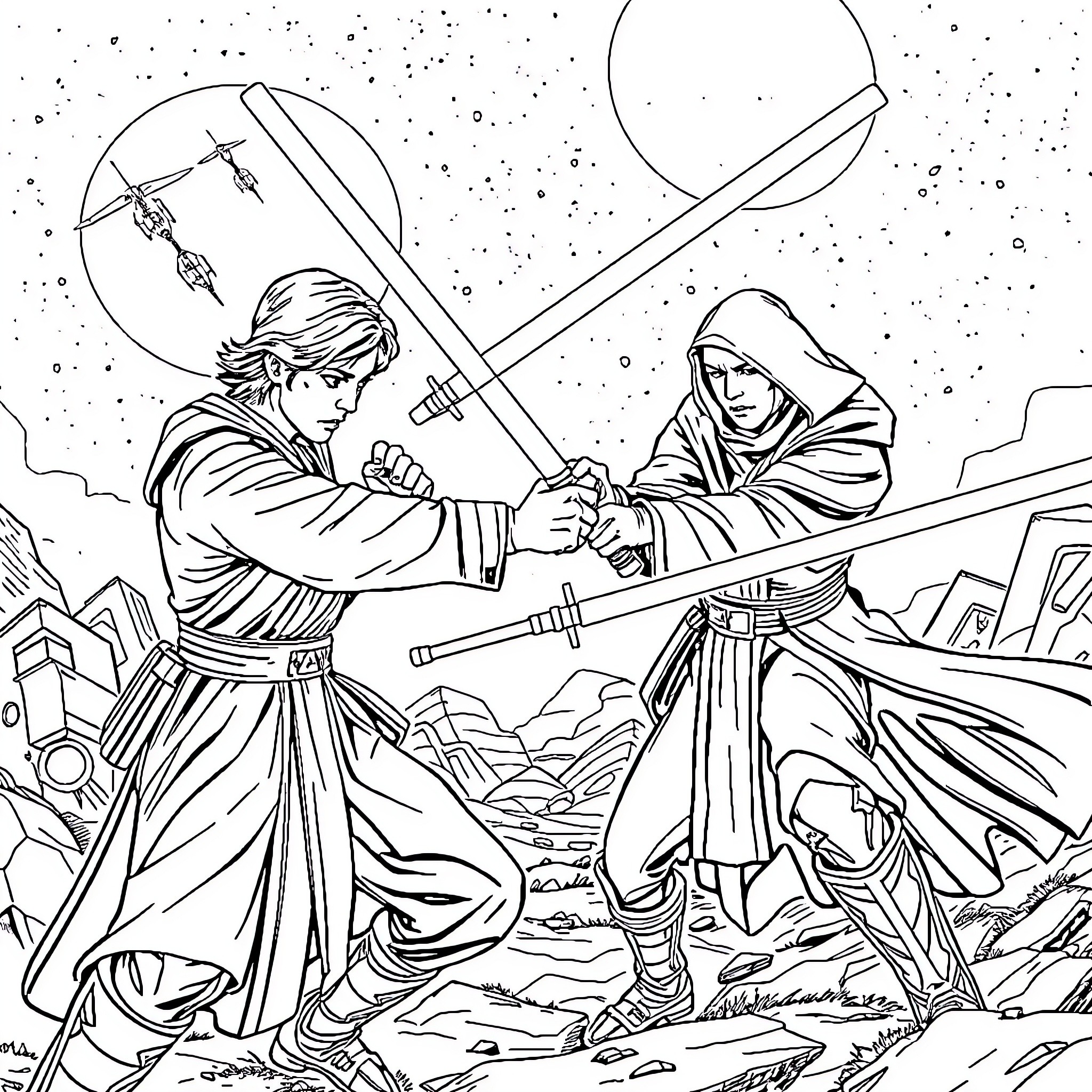 Best Anakin Skywalker Coloring Pages (Free Printable PDF)