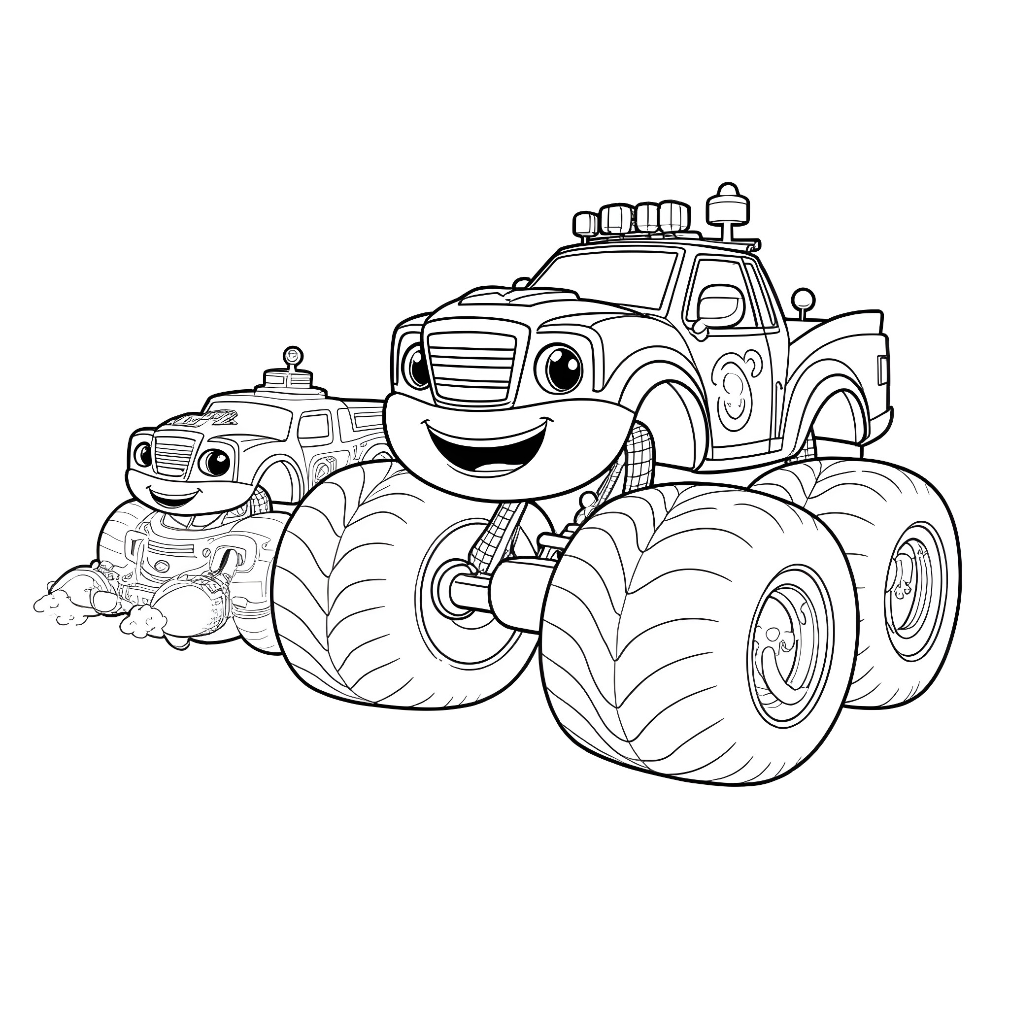 Best Blaze Coloring Pages (Free Printable PDF)
