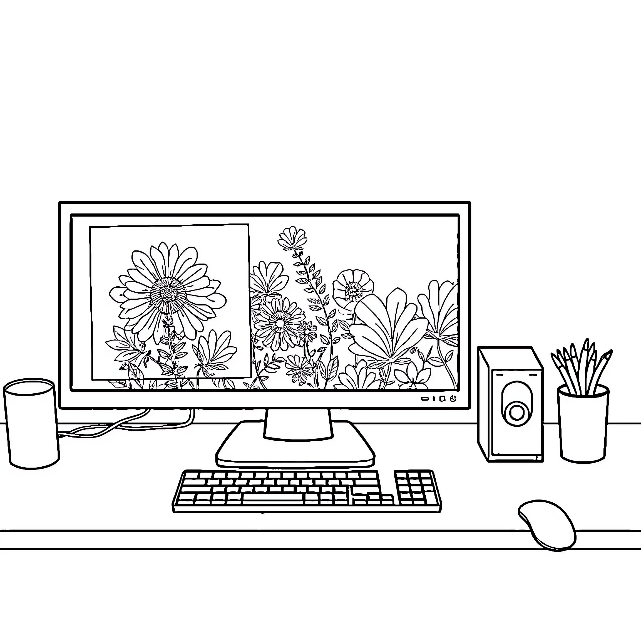 Best Computer Coloring Pages (Free Printable PDF)
