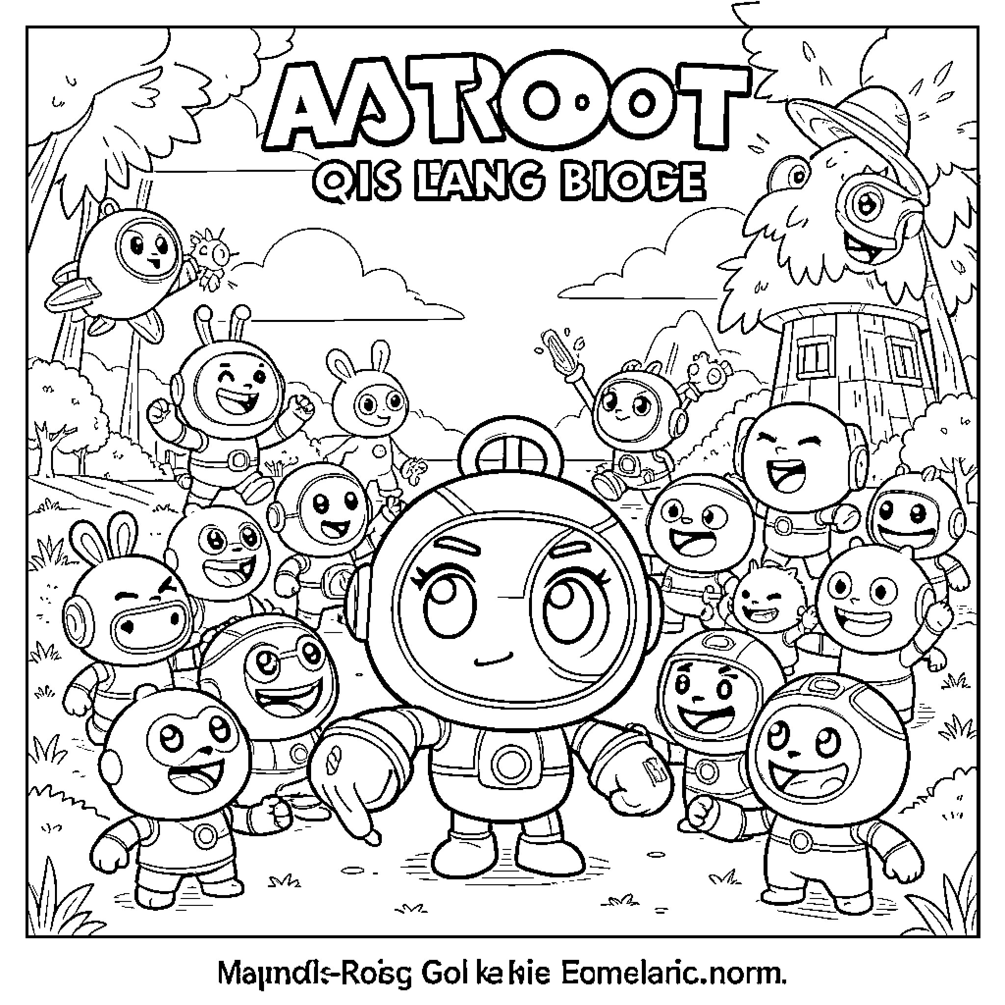 Best Astro Bot Coloring Pages (Free Printable PDF)