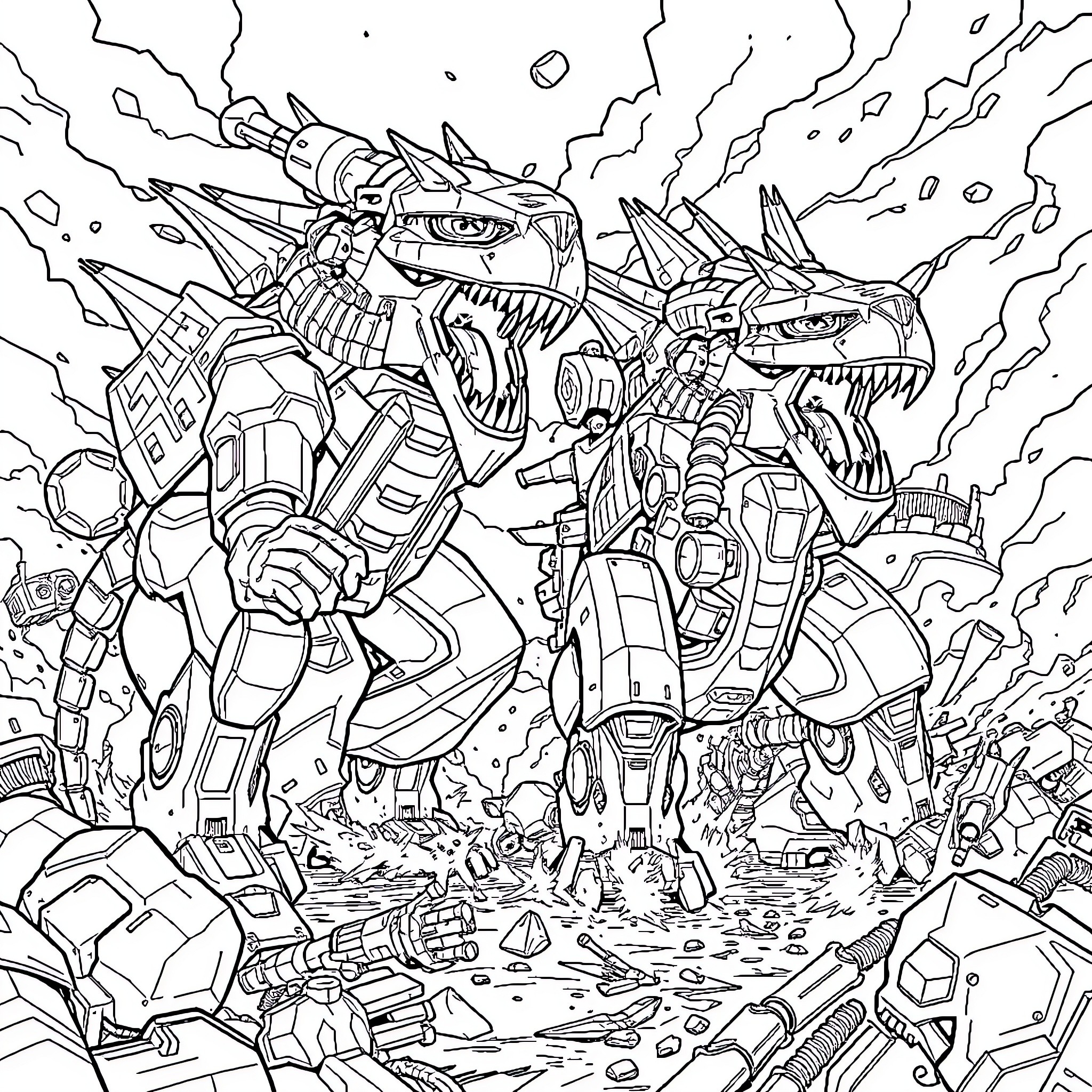 Best Zoid Coloring Pages (Free Printable PDF)