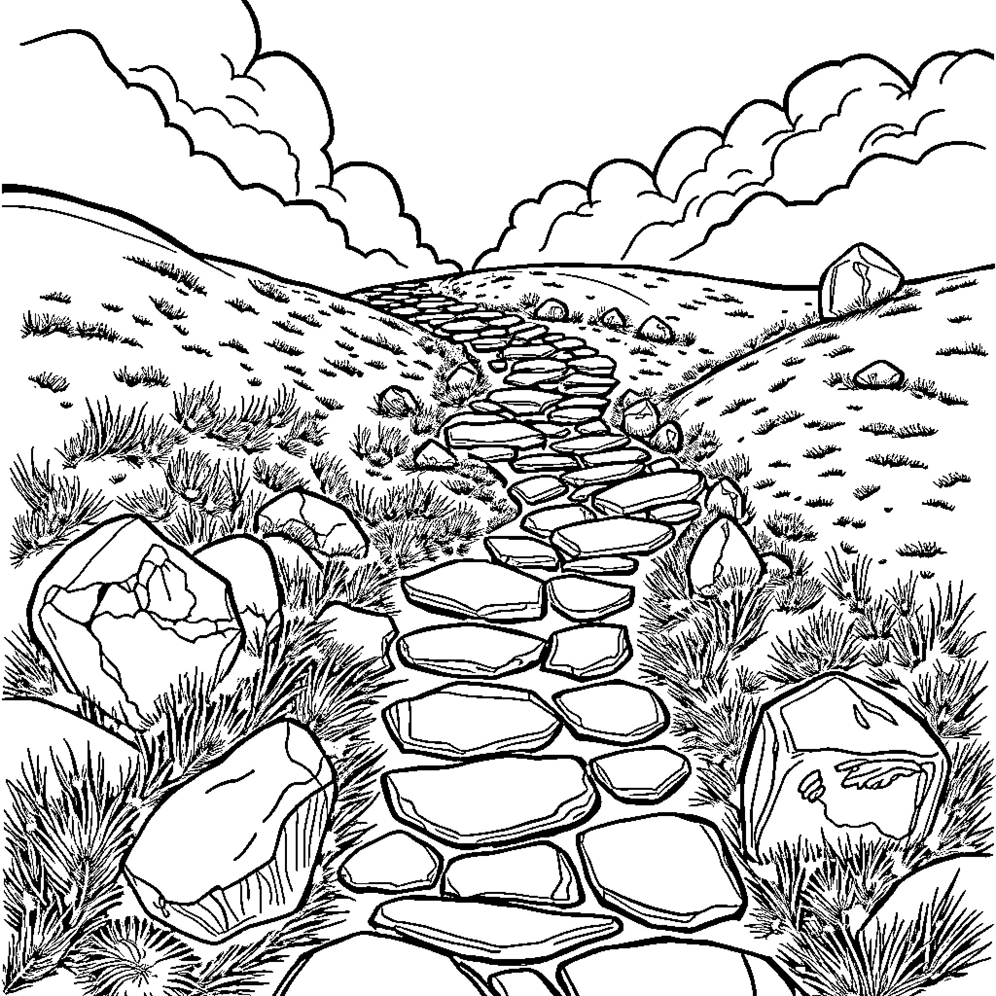 Best Path Coloring Pages (Free Printable PDF)