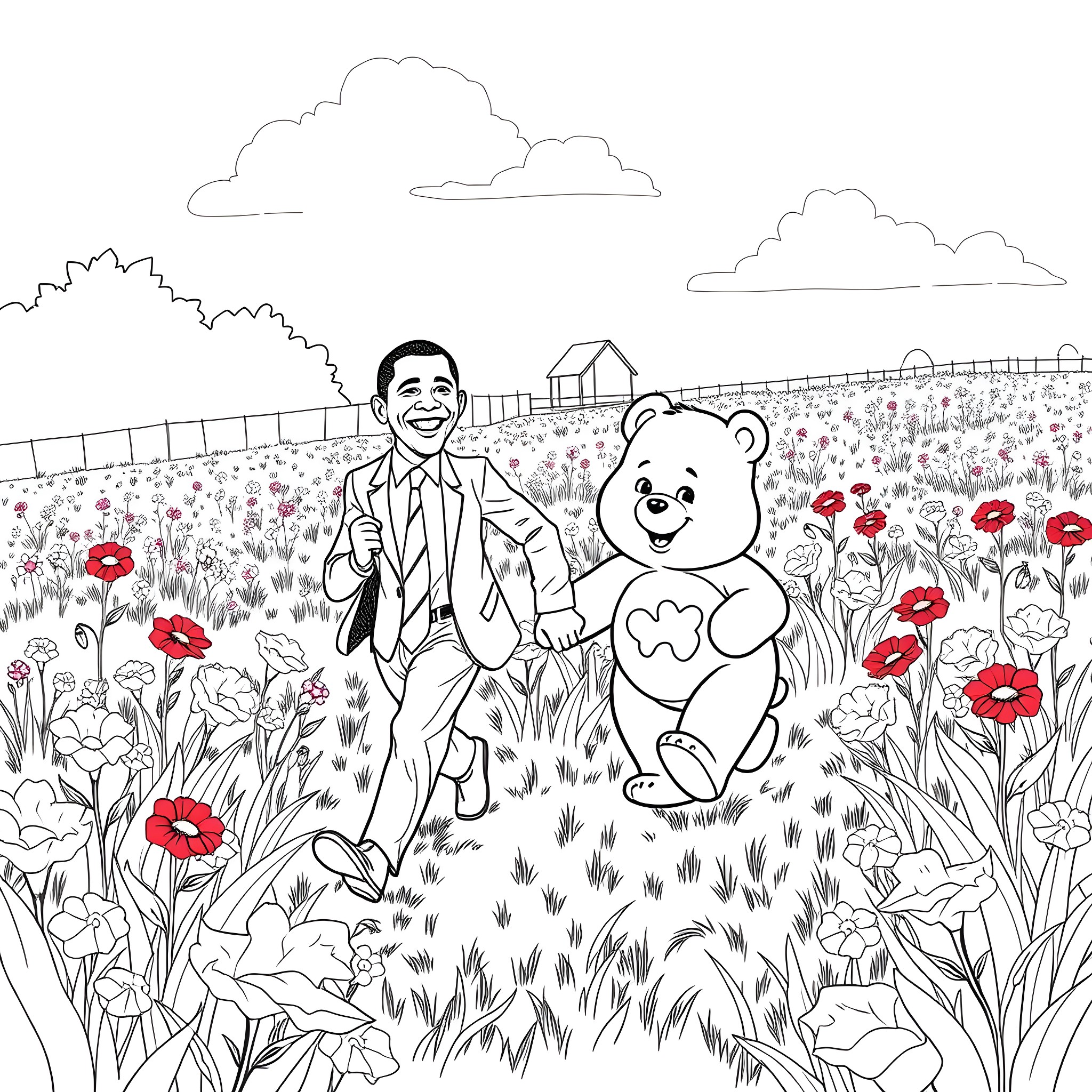 1 Best Barack Obama Coloring Pages (Free Printable PDFs)