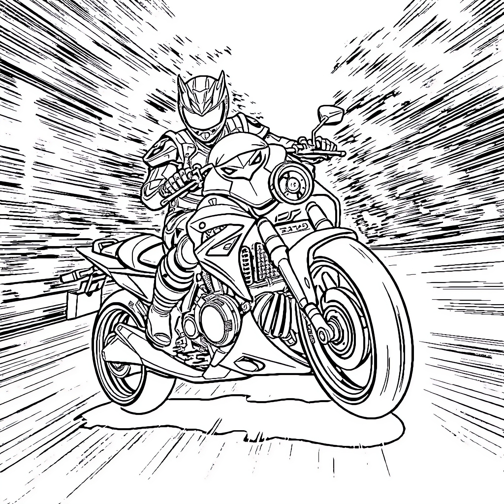 Best Kamen Rider Coloring Pages (Free Printable PDF)