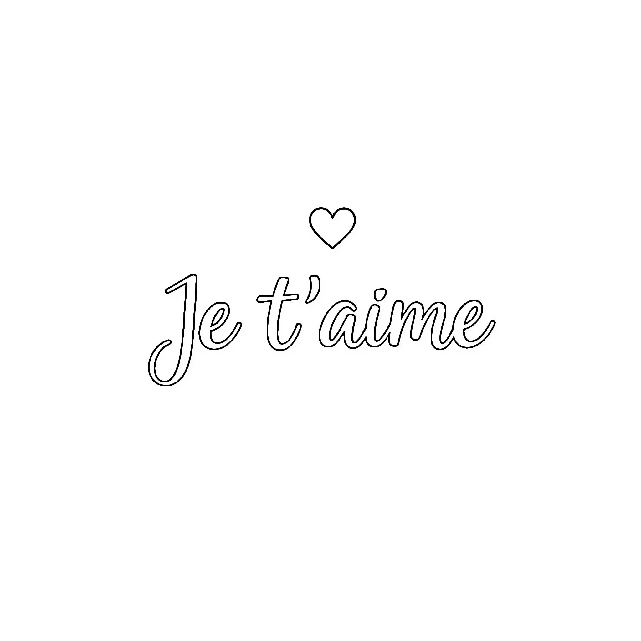 Love for Each Other Coloring Page (free black-and-white line drawing printable PDF for all, from beginners to advanced learners, including children, teens, adults, and seniors)