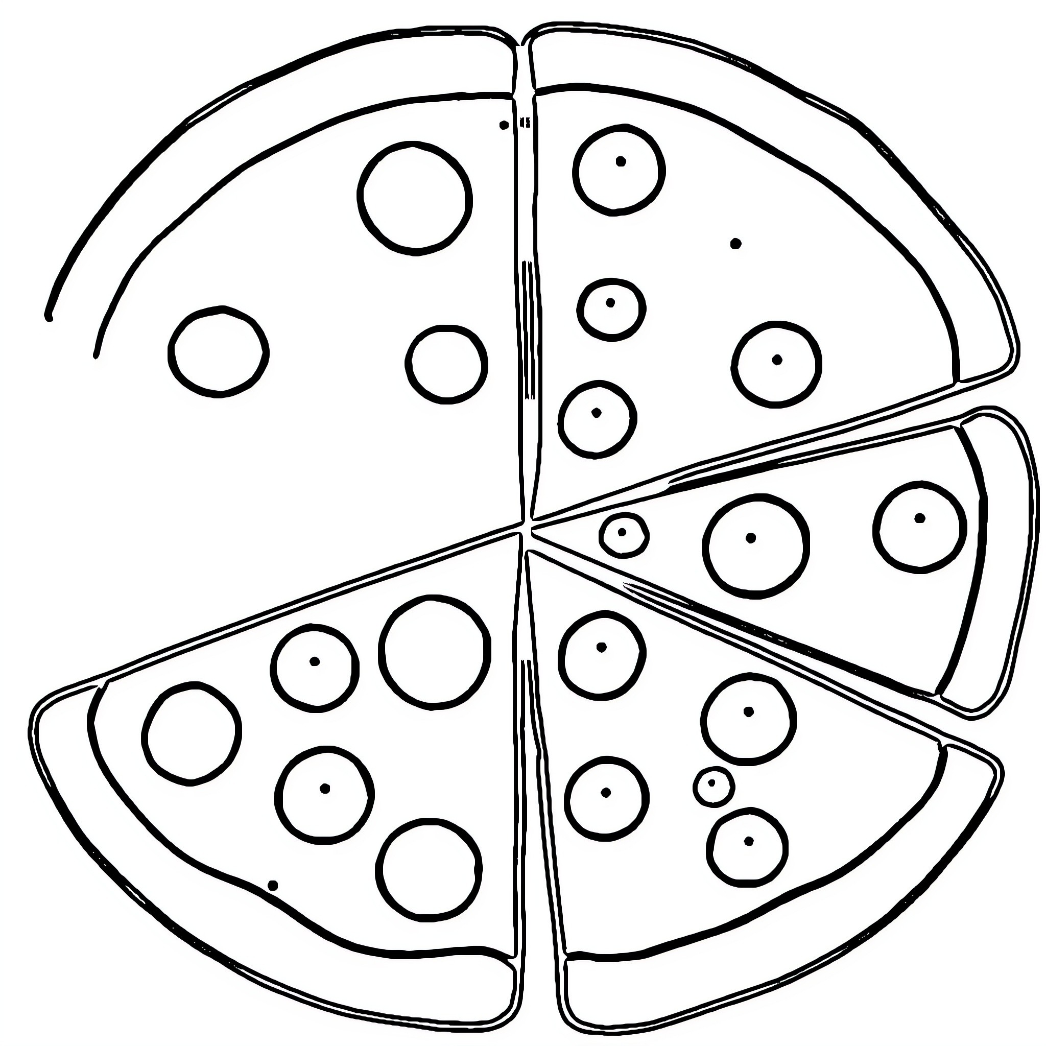 Ratio of geometric shapes and patterns Coloring Page (free black-and-white line drawing printable PDF for all, from beginners to advanced learners, including children, teens, adults, and seniors)