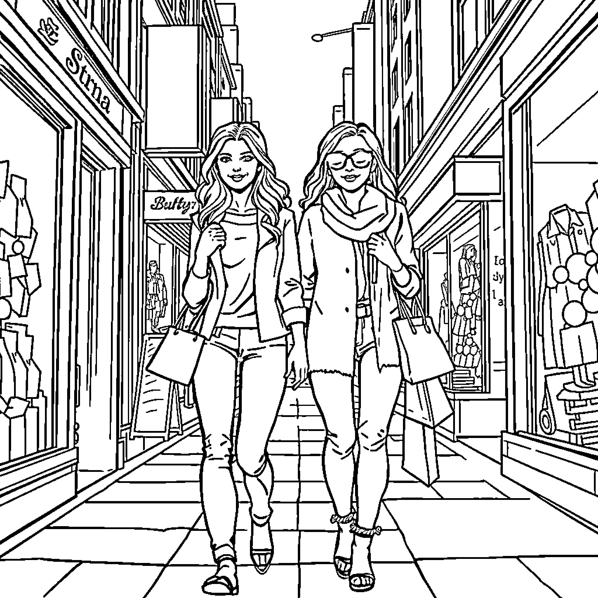 Best Buffy Coloring Pages (Free Printable PDF)