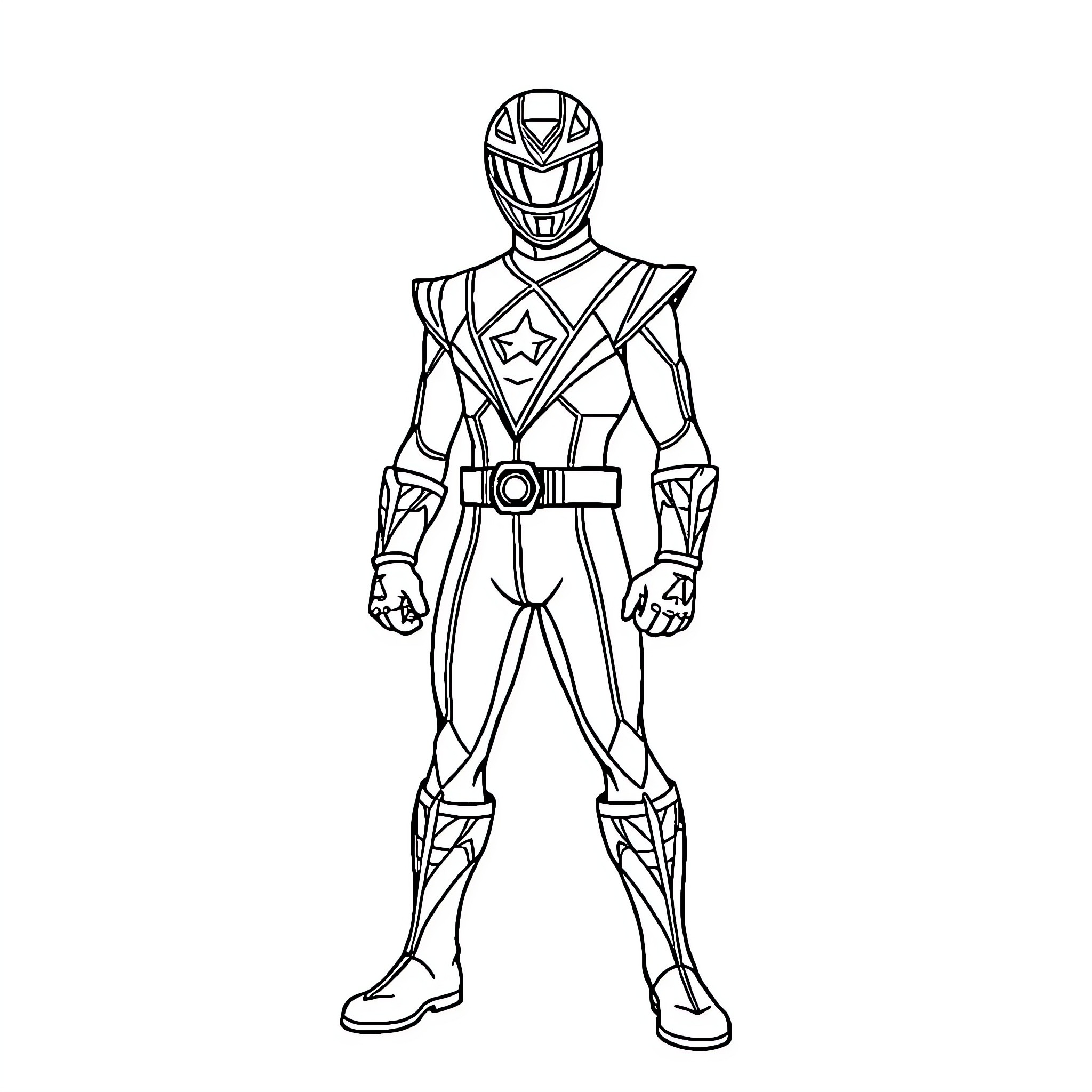 Best Power Ranger Coloring Pages (Free Printable PDF)