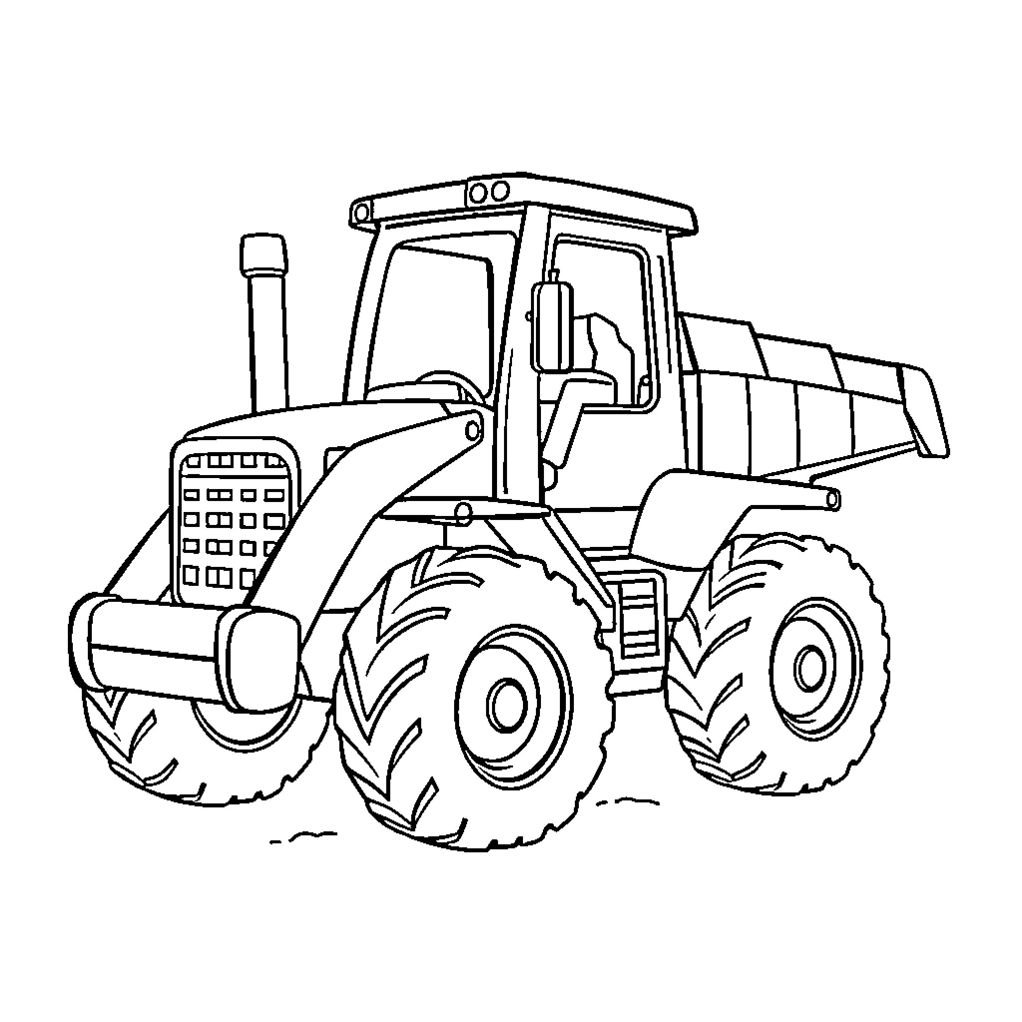 Best Construction Vehicle Coloring Pages (Free Printable PDF)