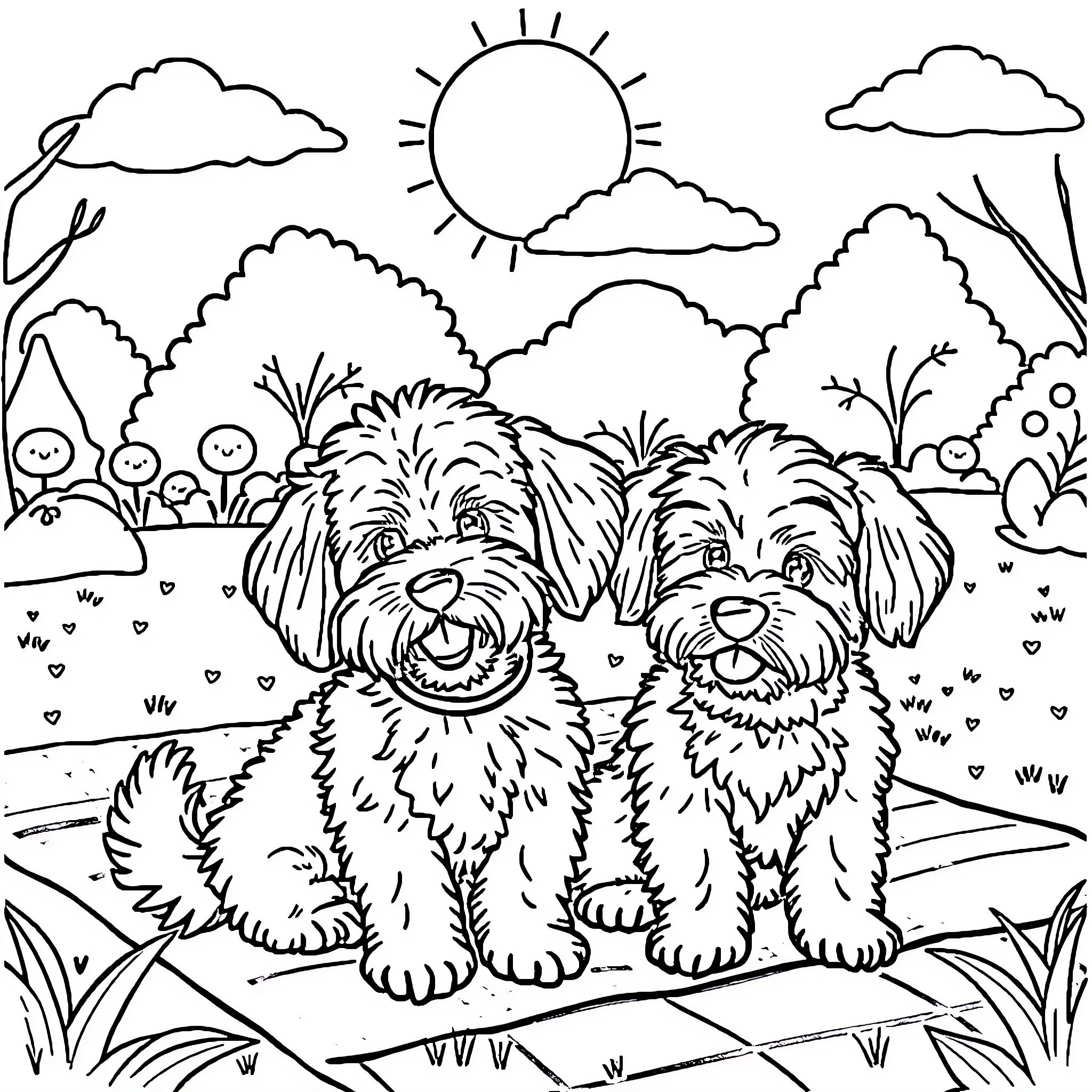 Best Cockapoo Coloring Pages (Free Printable PDF)