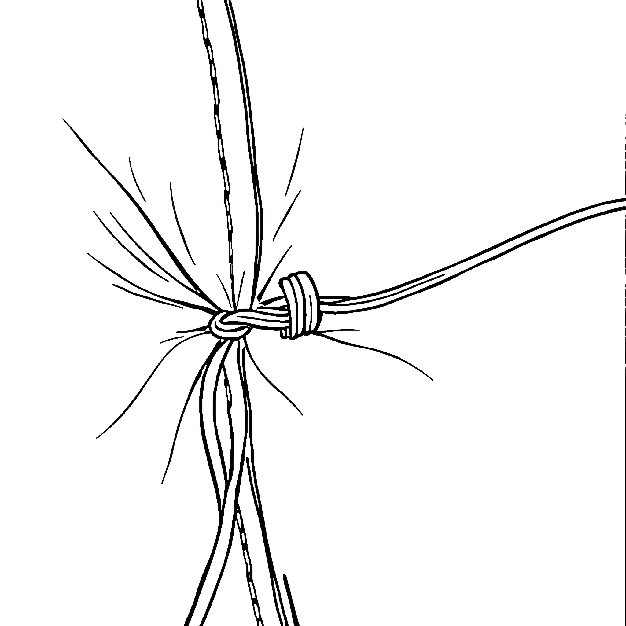 Stitch of intricate knots and patterns Coloring Page (free black-and-white line drawing printable PDF for all, from beginners to advanced learners, including children, teens, adults, and seniors)