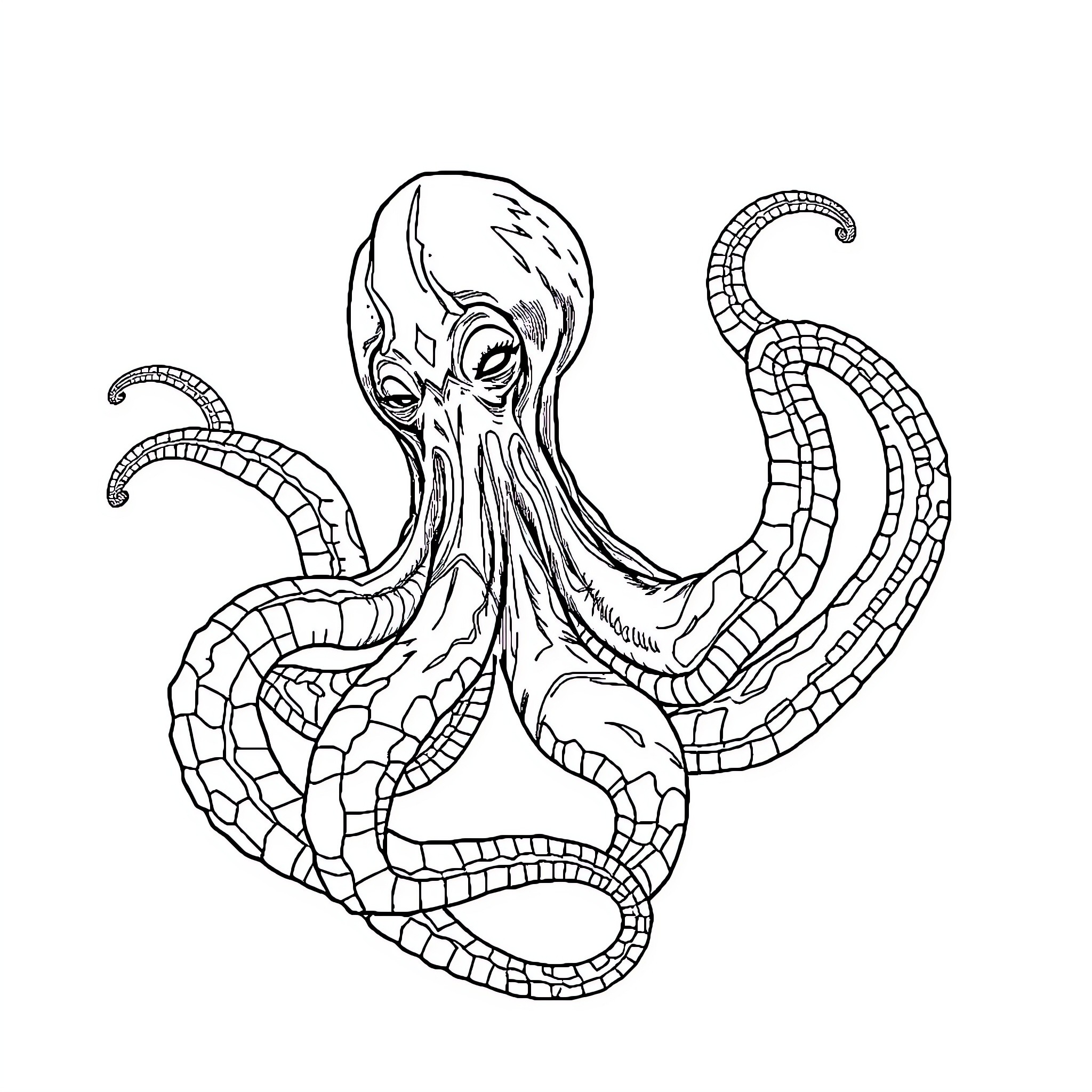 Best Kraken Coloring Pages (Free Printable PDF)