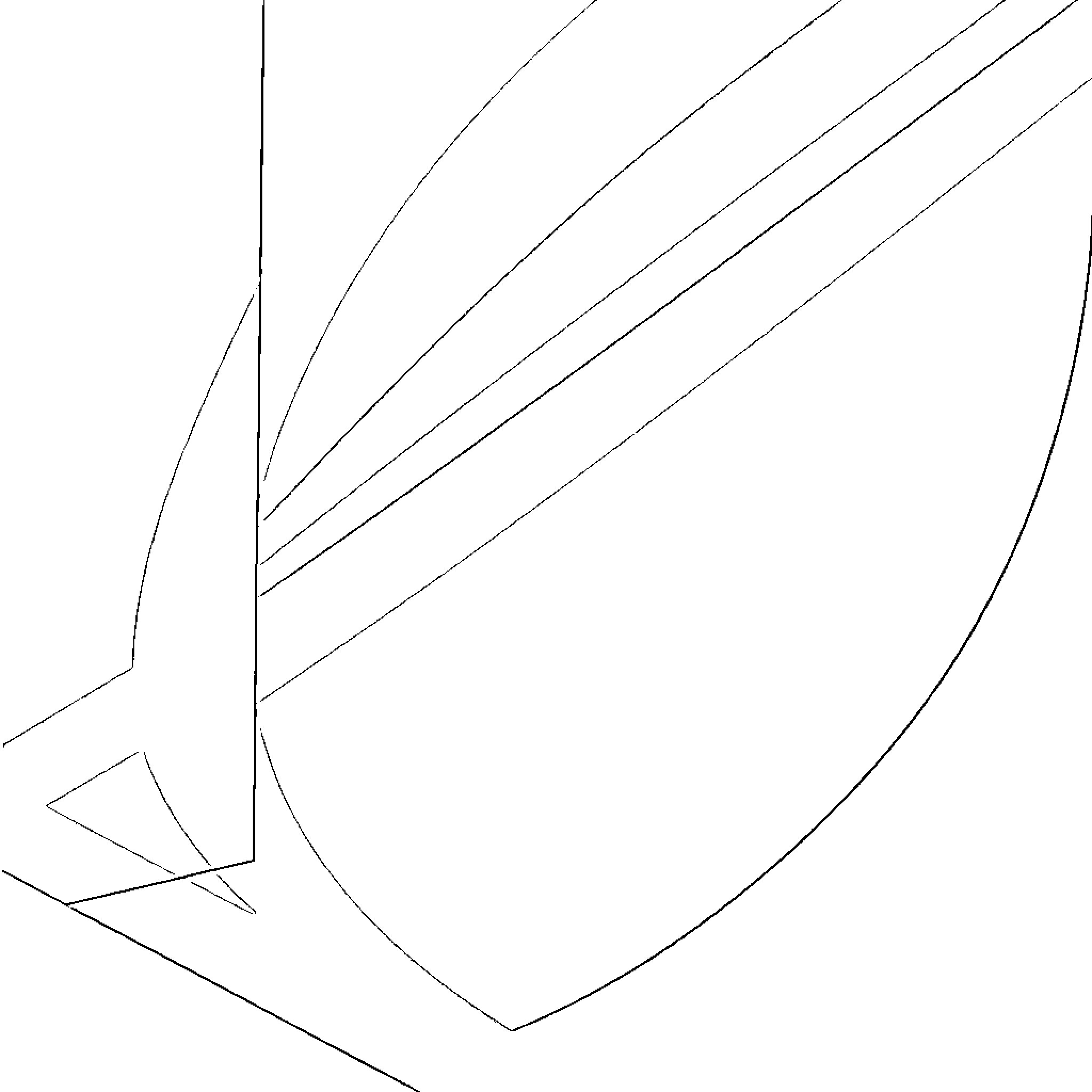 Man Ray's Abstract Geometric Composition Coloring Page (free black-and-white line drawing printable PDF for all, from beginners to advanced learners, including children, teens, adults, and seniors)