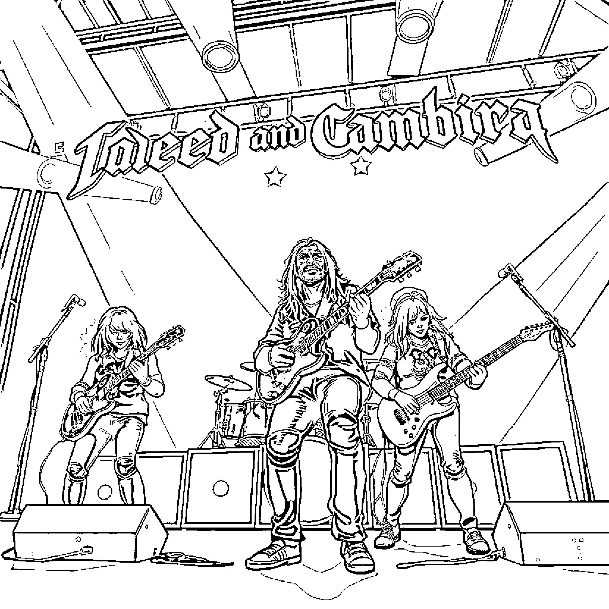 Coheed Coloring Pages Best Coheed and Cambria Coloring Pages (Free Printable PDF)
