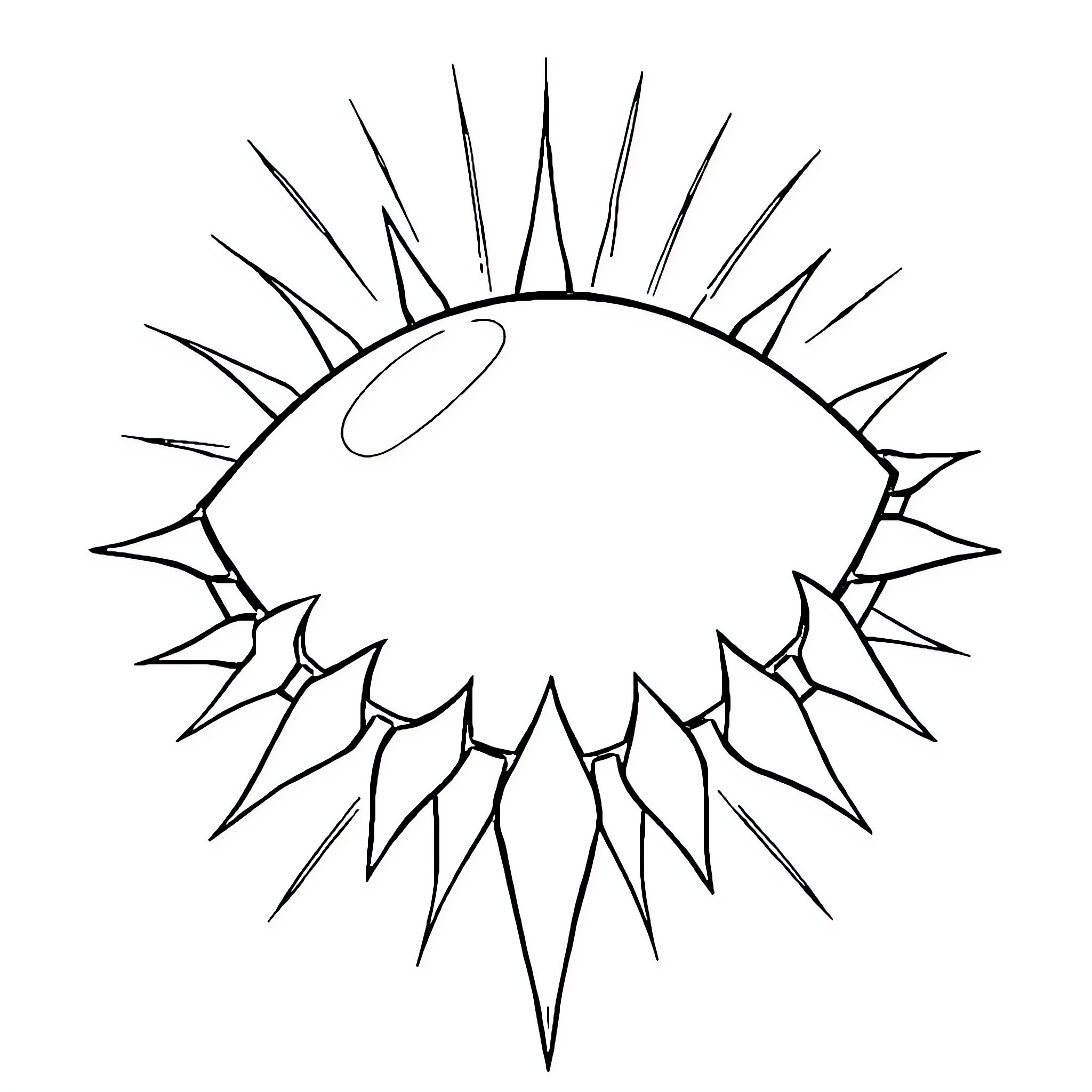 Eye of the Storm Coloring Page (free black-and-white line drawing printable PDF for all, from beginners to advanced learners, including children, teens, adults, and seniors)
