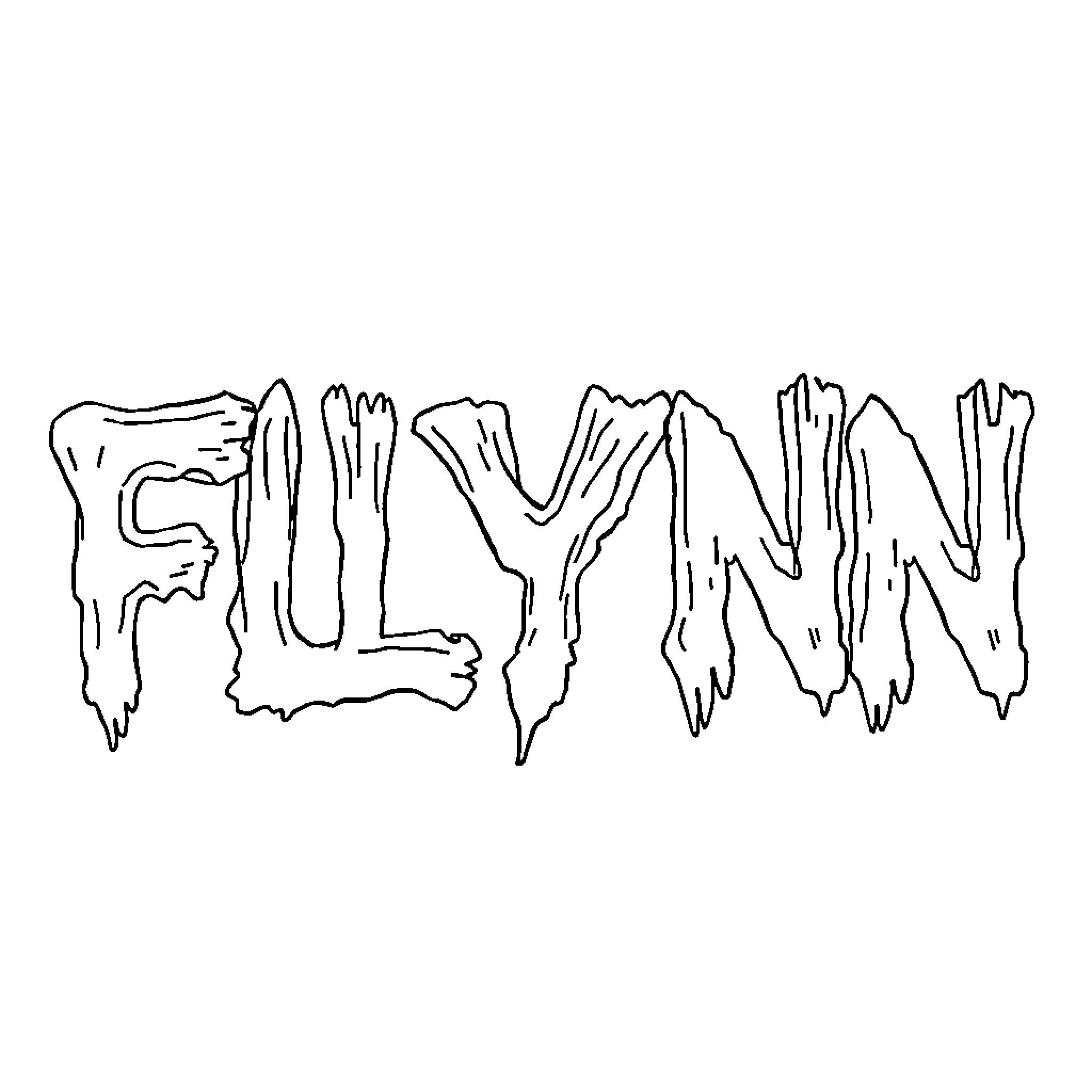 Flynn's Playful Scrawls Coloring Page (free black-and-white line drawing printable PDF for all, from beginners to advanced learners, including children, teens, adults, and seniors)