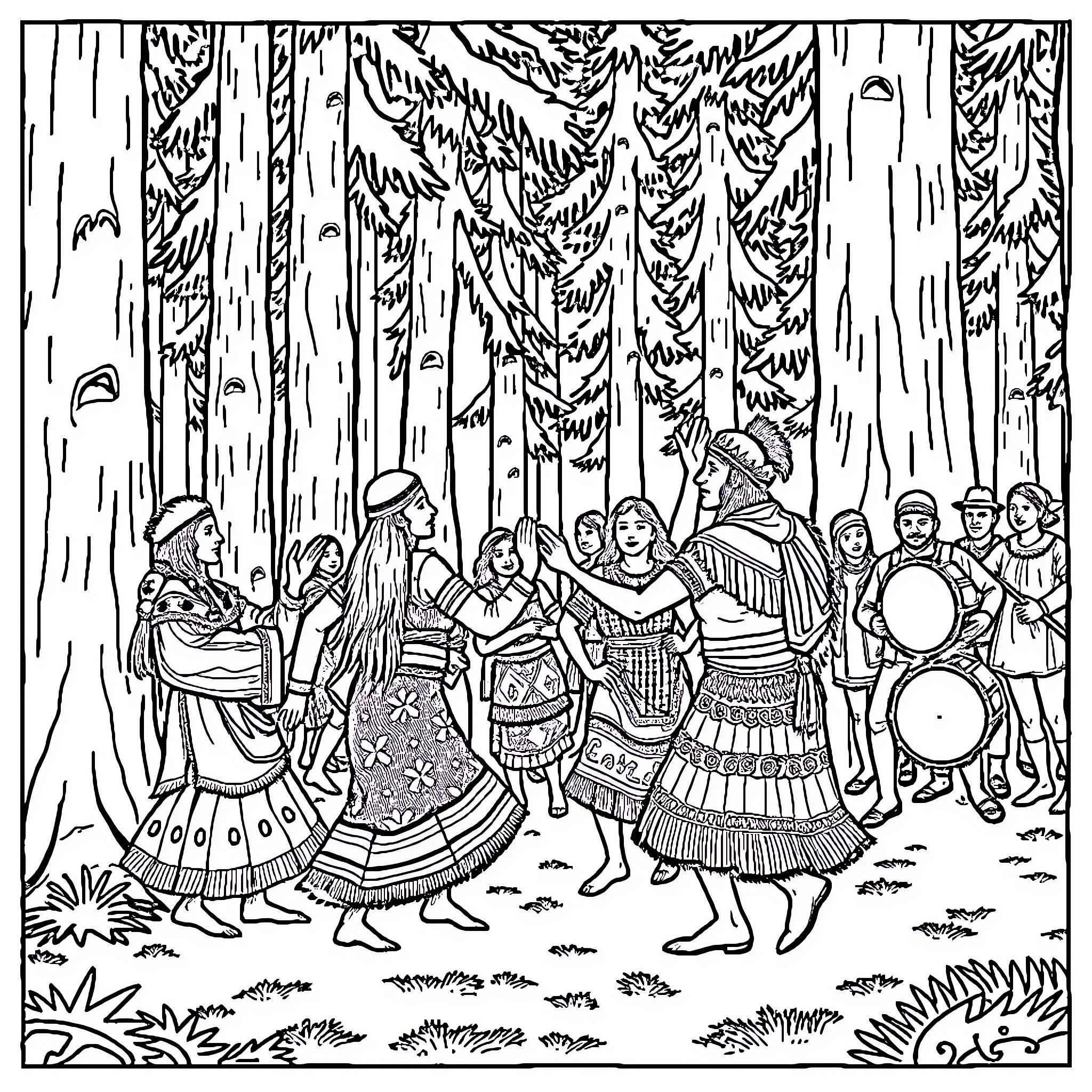 1 Best Coast Salish People Coloring Pages (Free Printable PDFs)