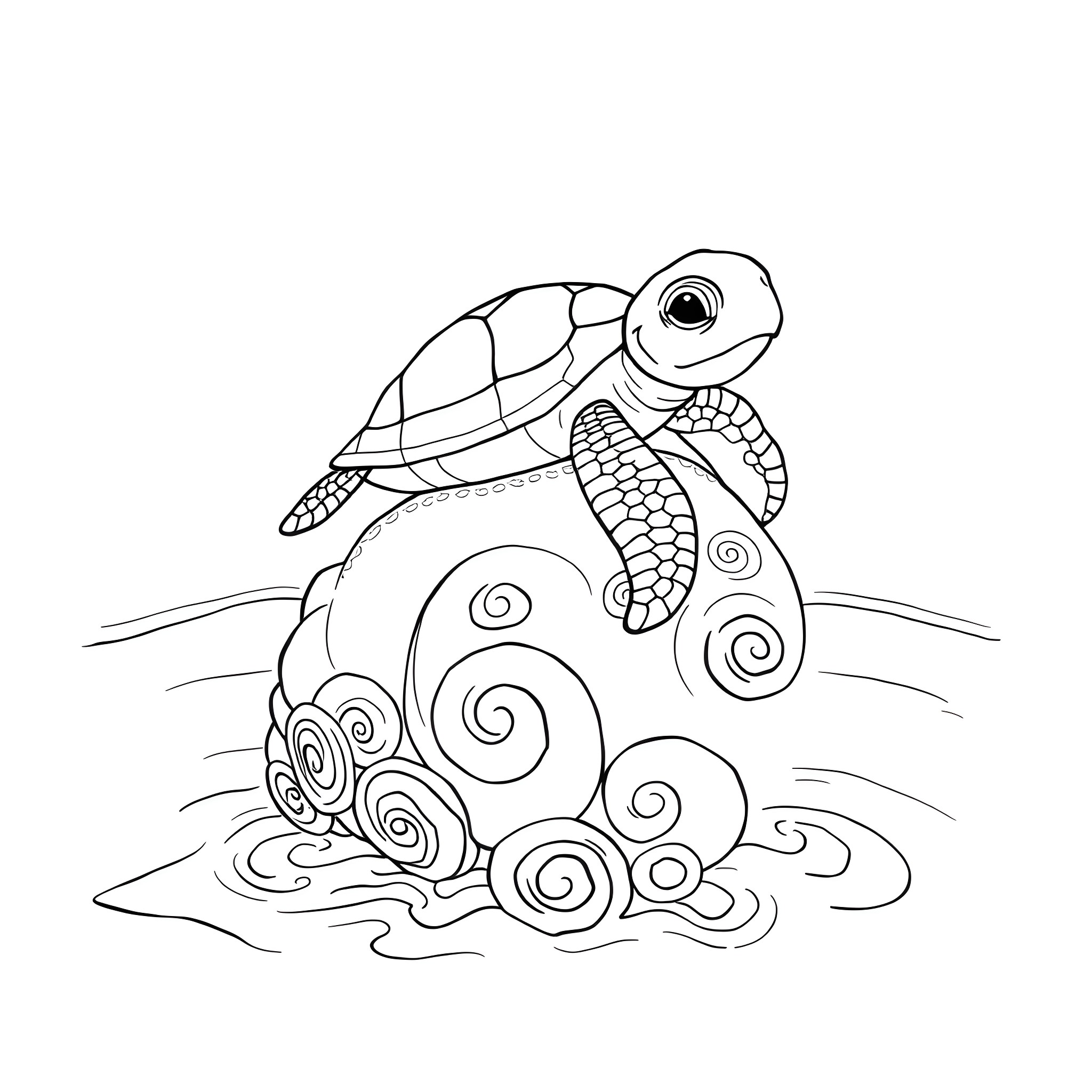 12 Best Turtle Coloring Pages (Free Printable PDFs)