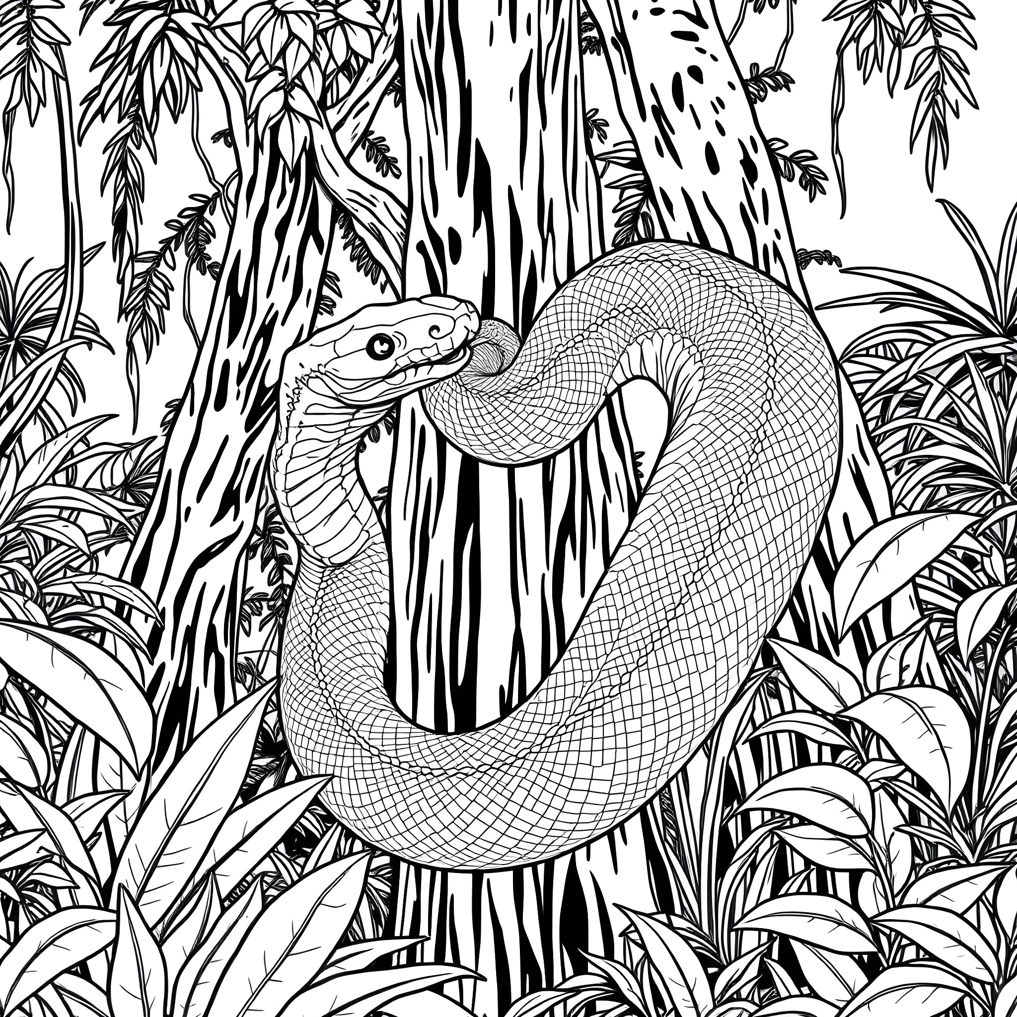 Best Python Coloring Pages (Free Printable PDF)