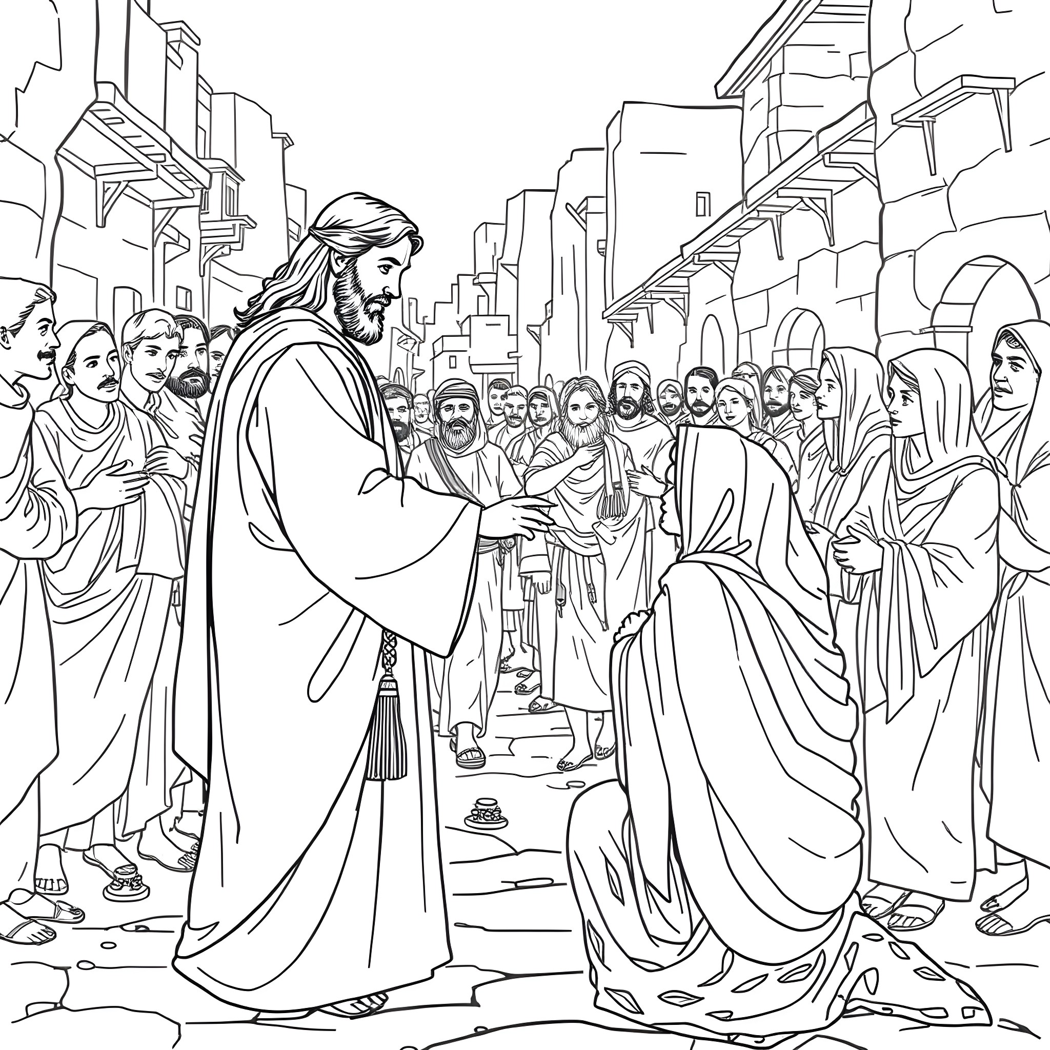 47 Best Jesus Coloring Pages (Free Printable PDFs)