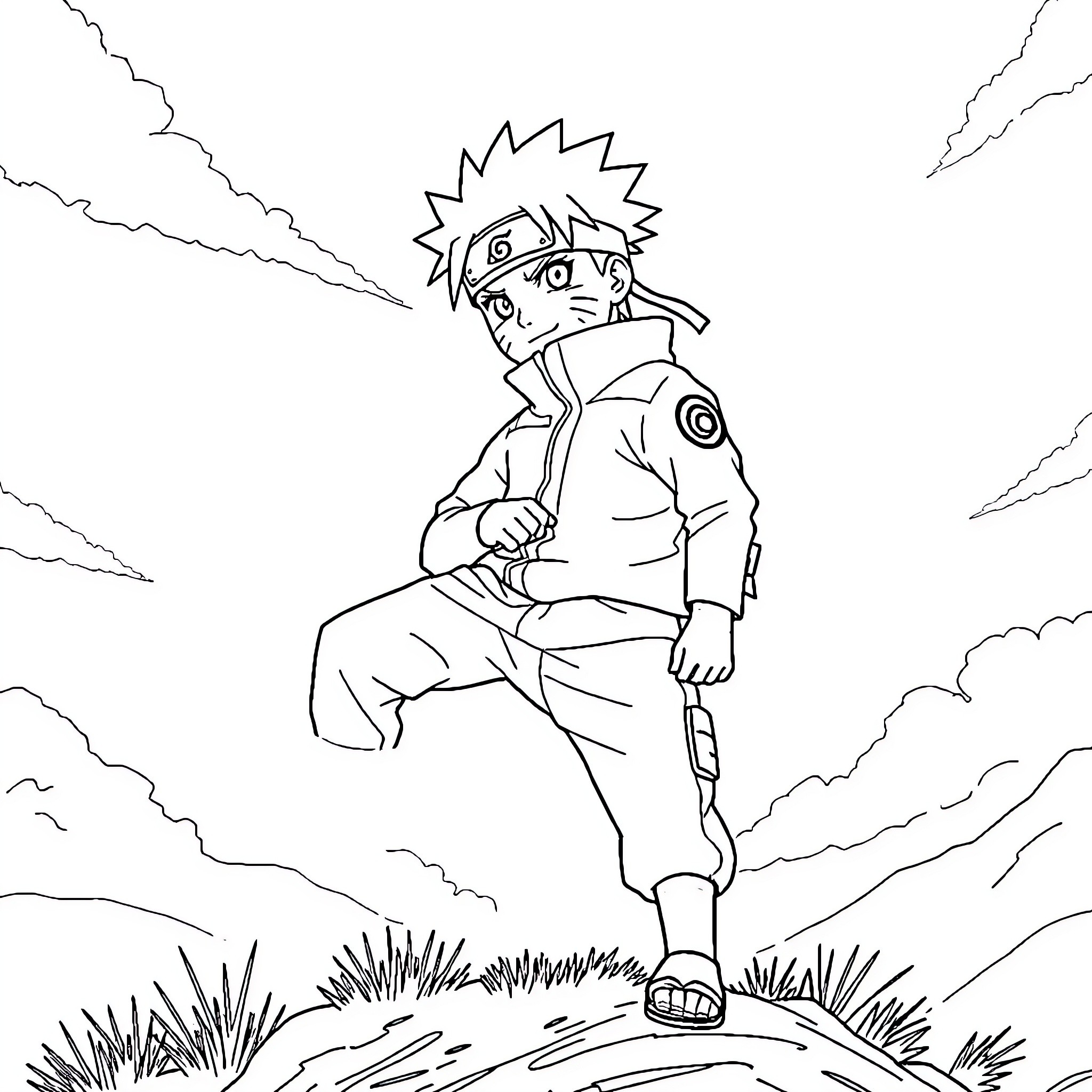 486 Best Naruto Coloring Pages (Free Printable PDFs)