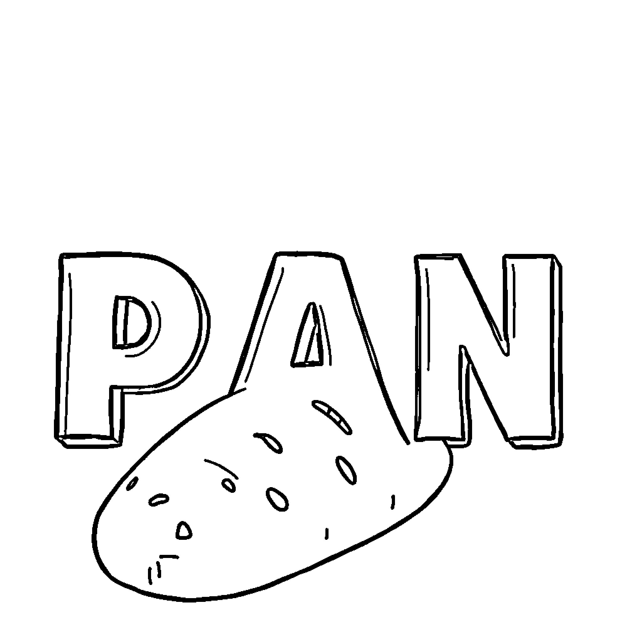 Pan with Potato Sketch Coloring Page (free black-and-white line drawing printable PDF for all, from beginners to advanced learners, including children, teens, adults, and seniors)