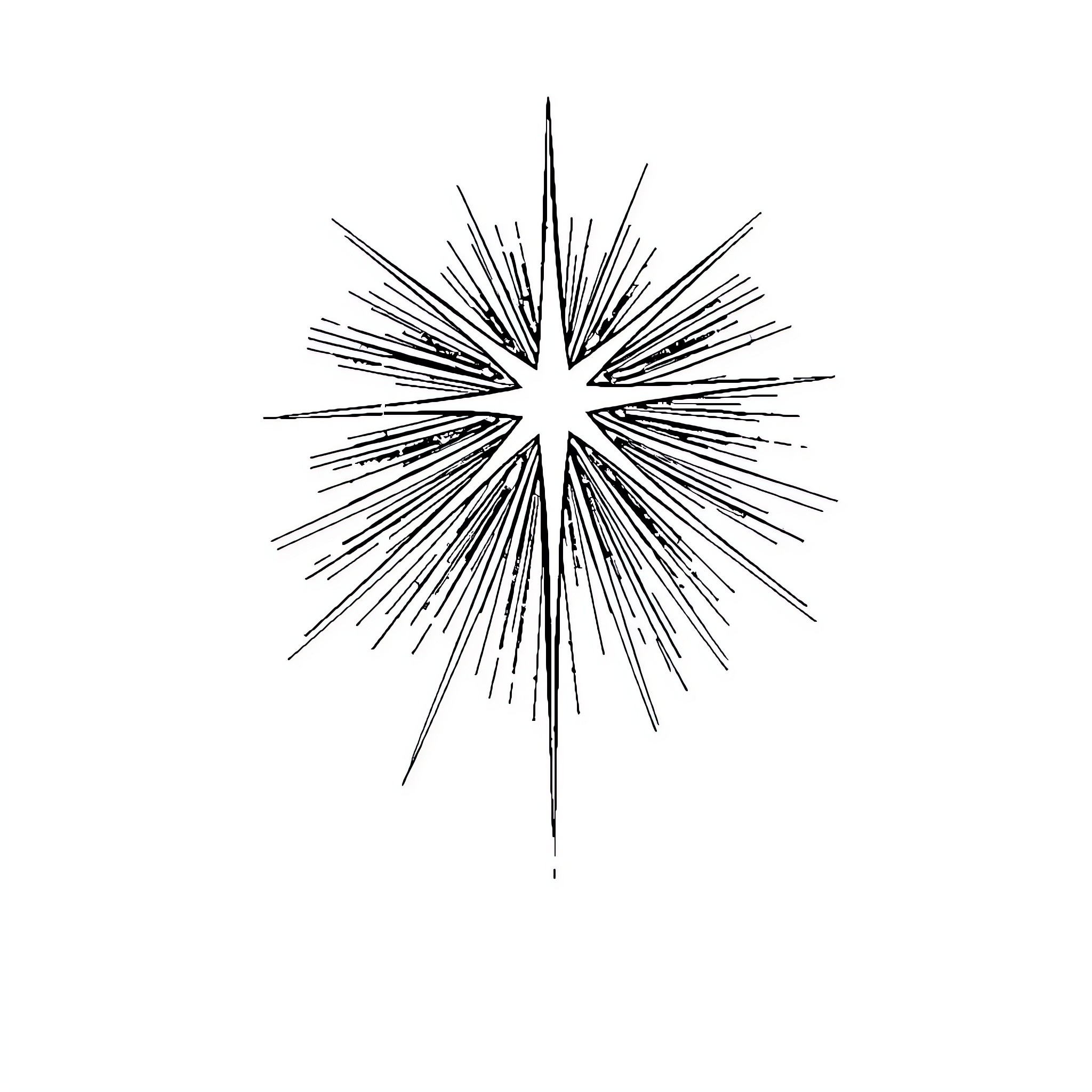 Slayer Cosmic Burst of Light Coloring Page (free black-and-white line drawing printable PDF for all, from beginners to advanced learners, including children, teens, adults, and seniors)