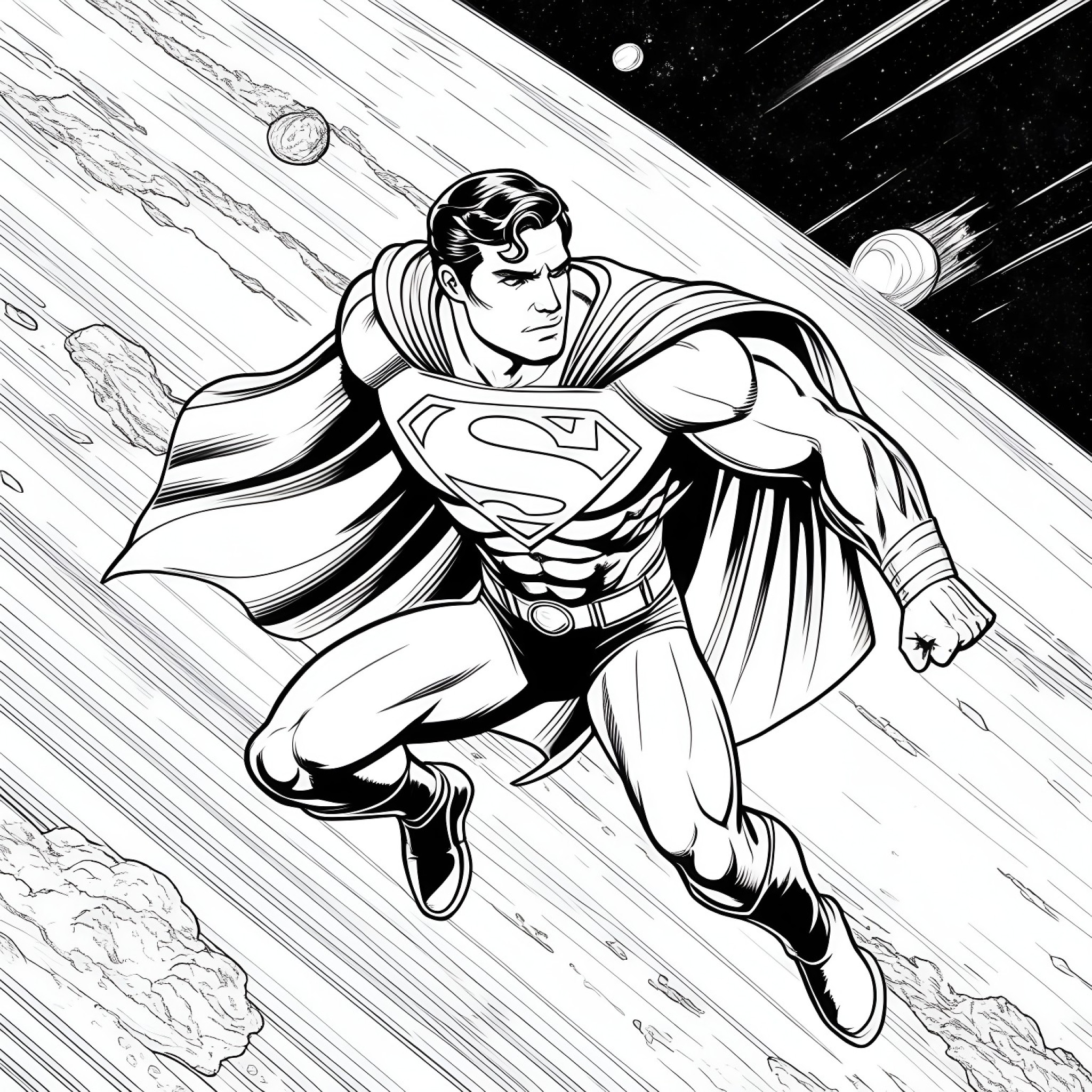 Best Superman Coloring Pages (Free Printable PDF)