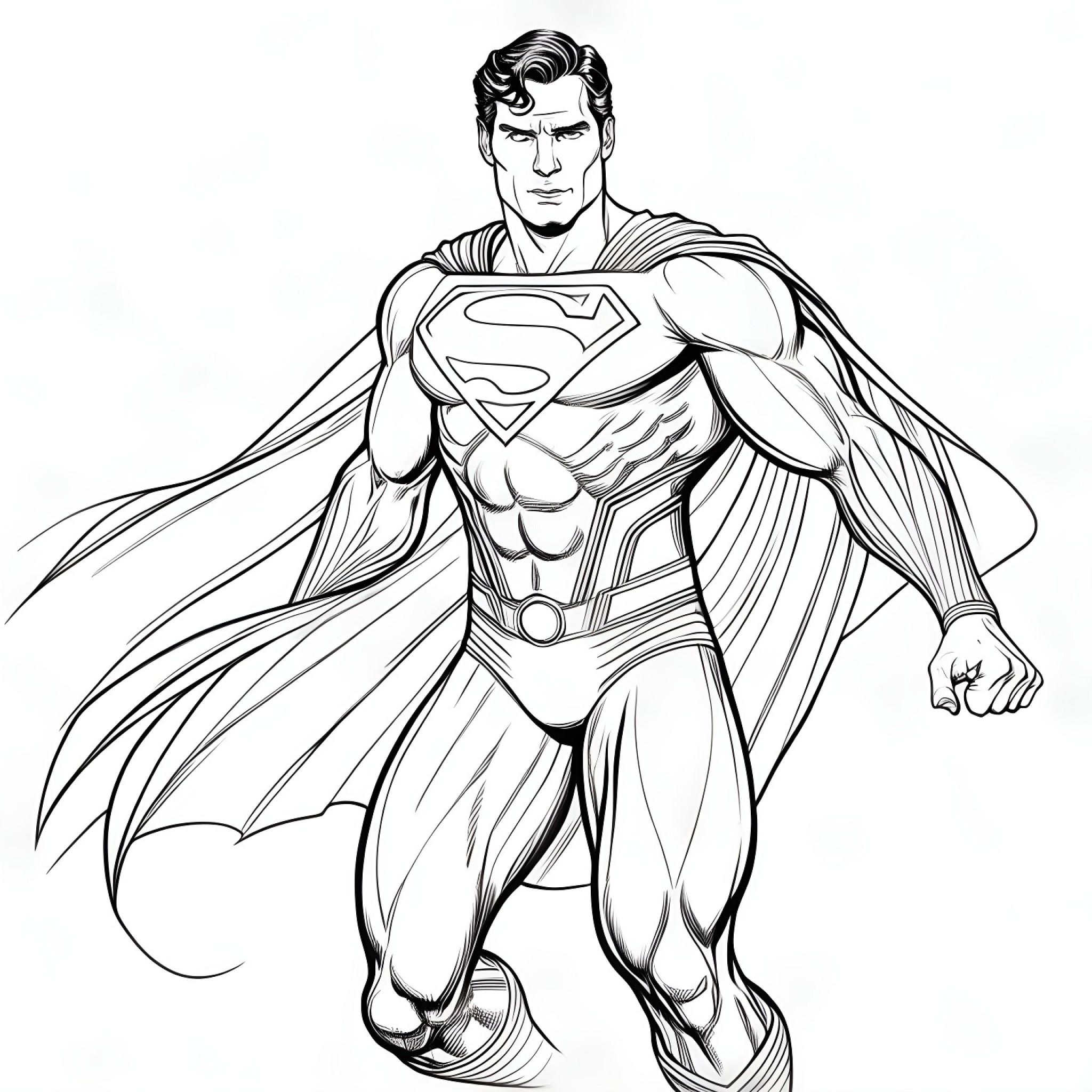 13 Best Superman Coloring Pages (Free Printable PDFs)