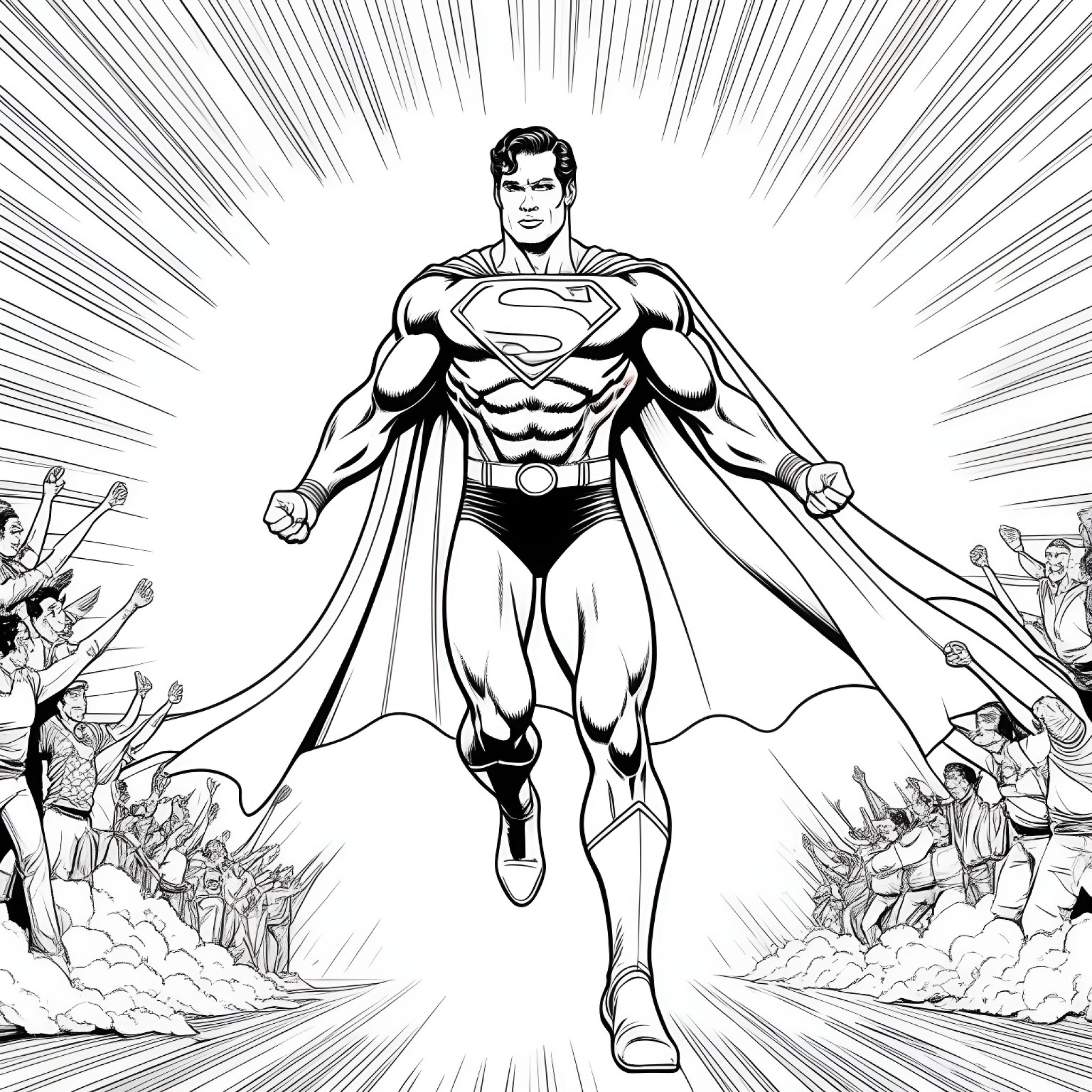 13 Best Superman Coloring Pages (Free Printable PDFs)