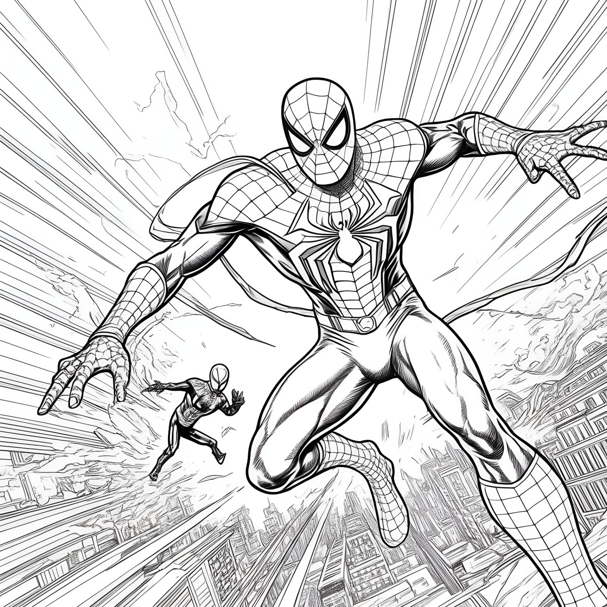 18 Best Spider-Man Coloring Pages (Free Printable PDFs)