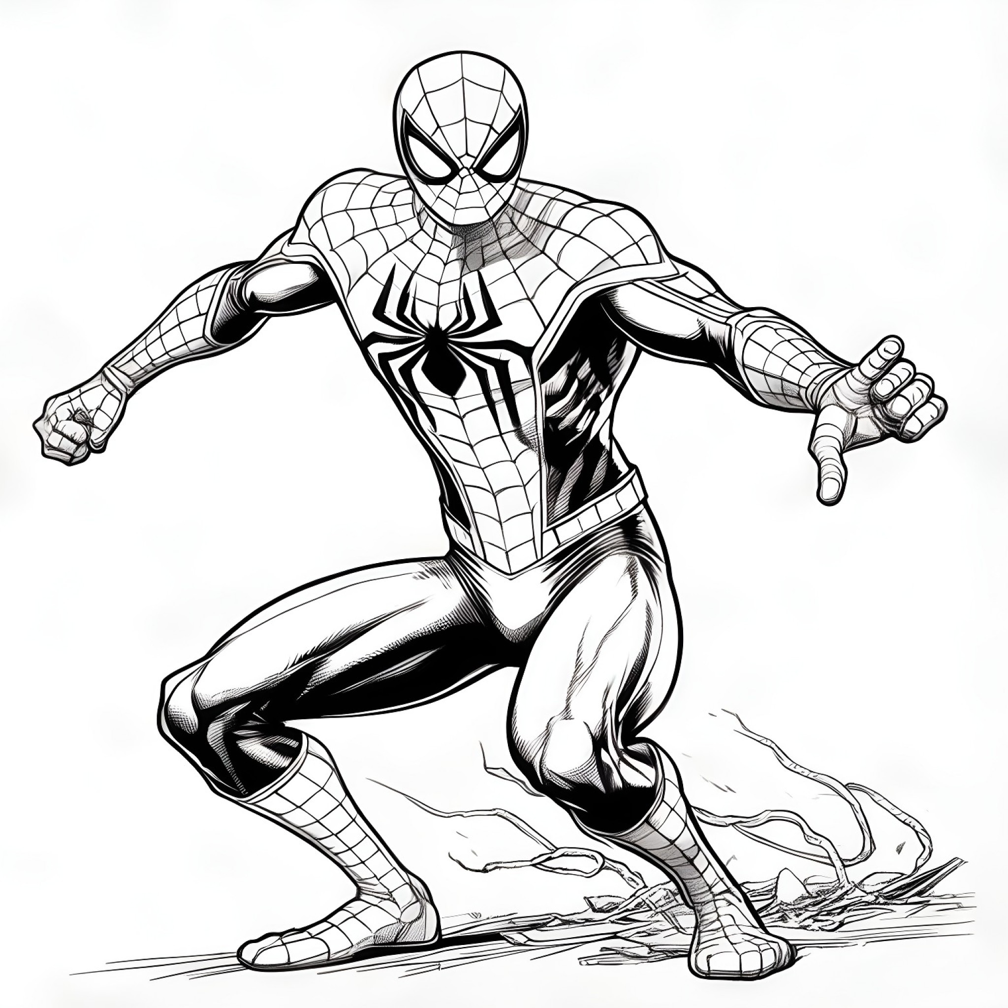 18 Best SpiderMan Coloring Pages (Free Printable PDFs)