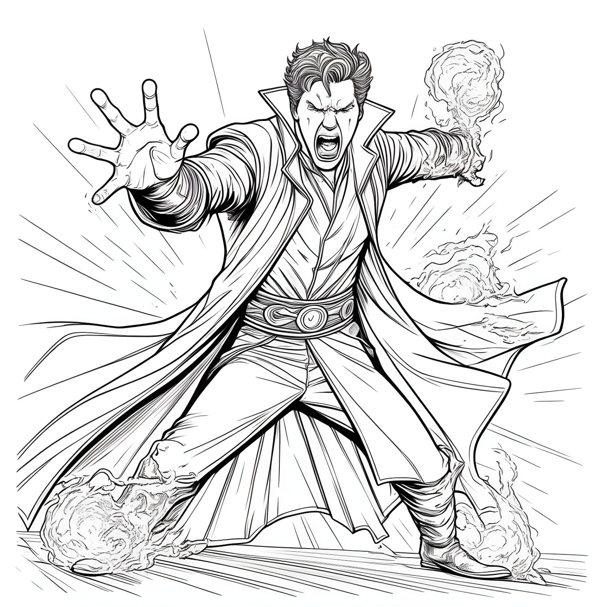 17 Best Doctor Strange Coloring Pages (Free Printable PDFs)