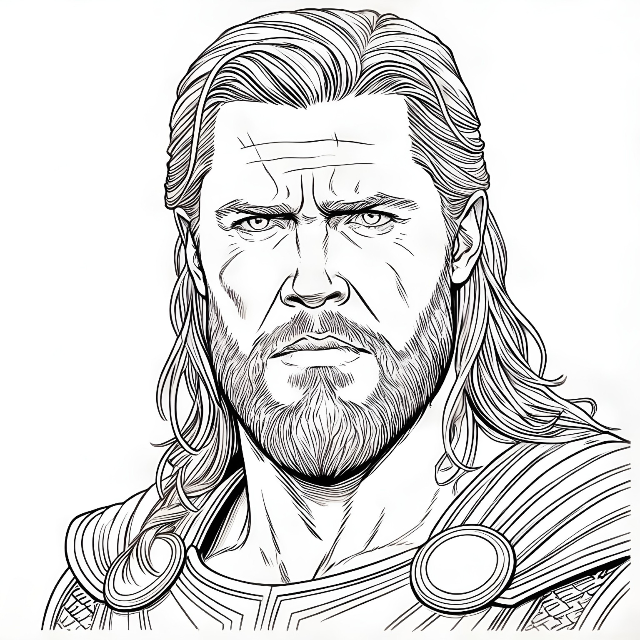 18 Best Thor Coloring Pages (Free Printable PDFs)