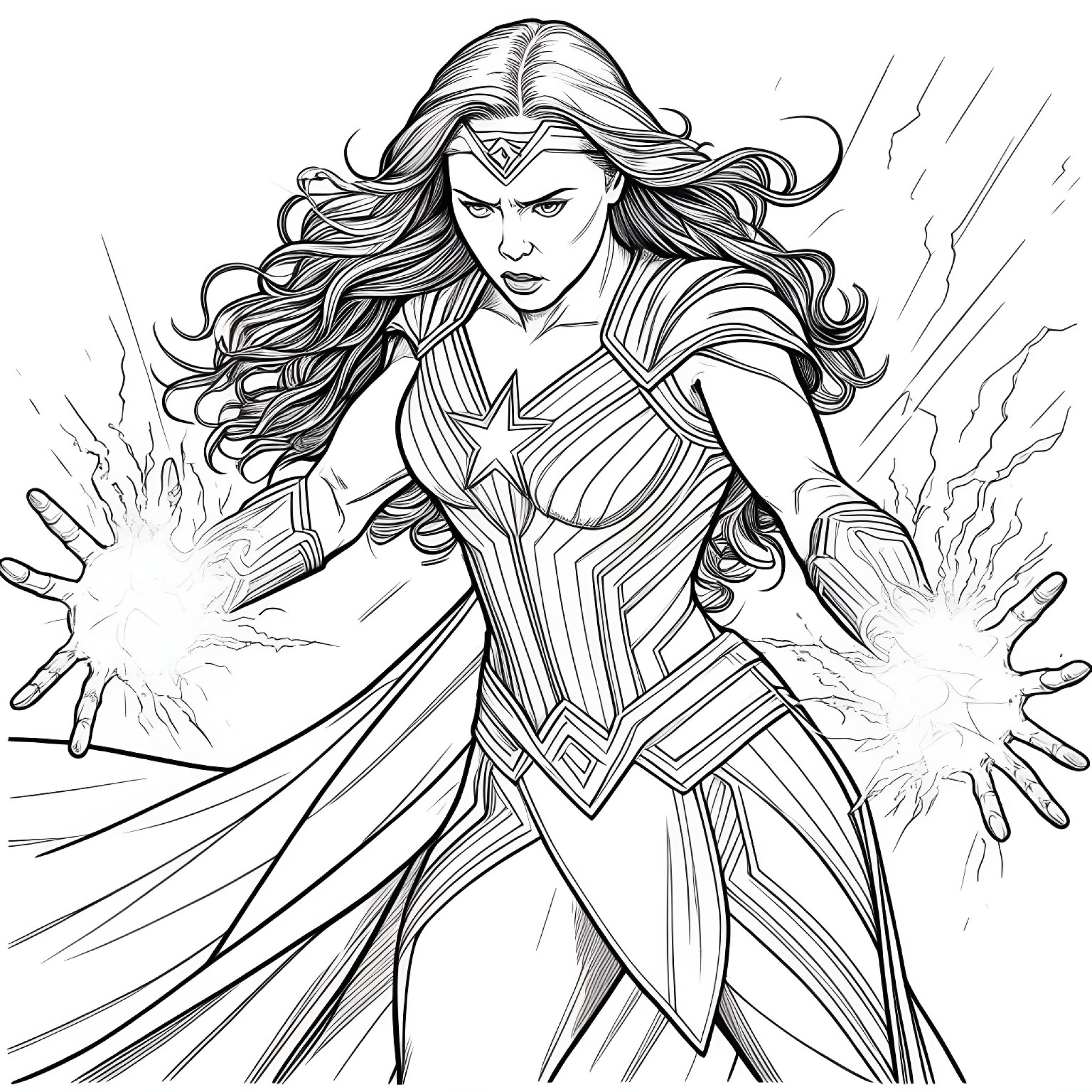 13 Best Scarlet Witch Coloring Pages (Free Printable PDFs)