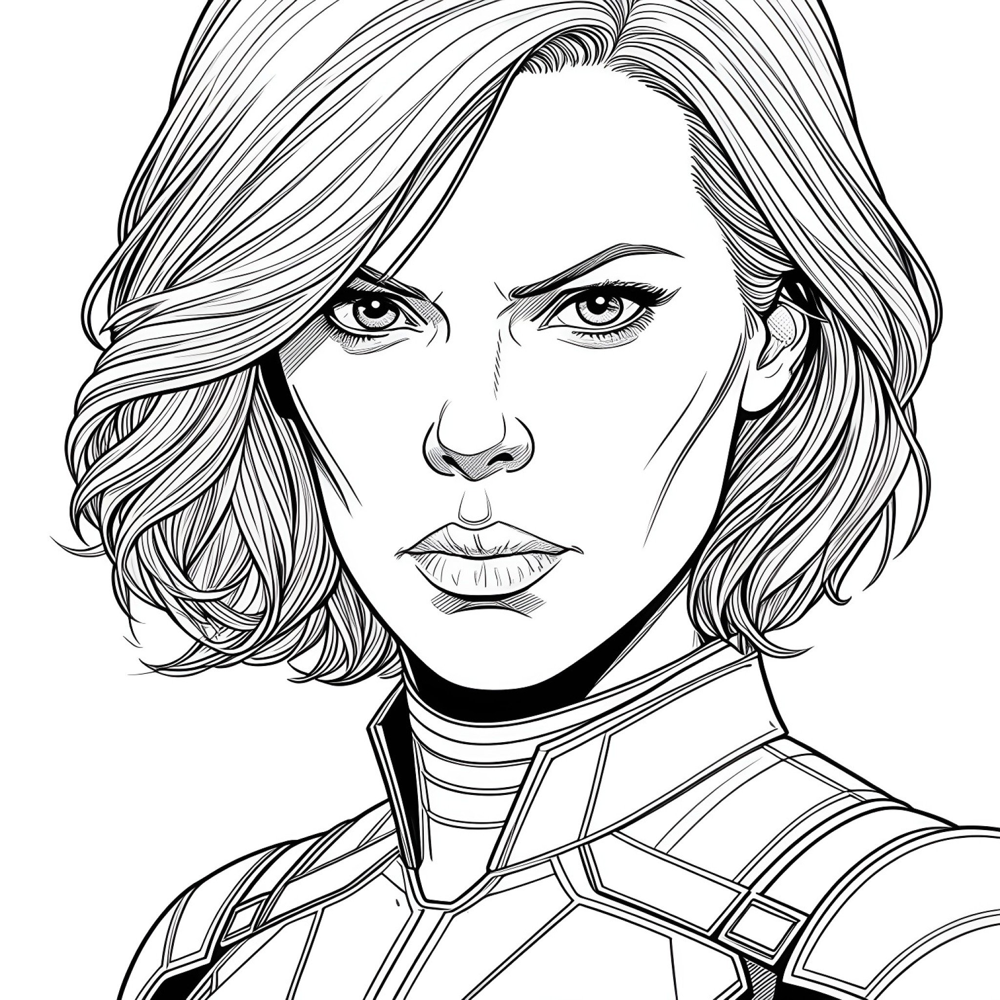 11 Best Black Widow Coloring Pages (Free Printable PDFs)