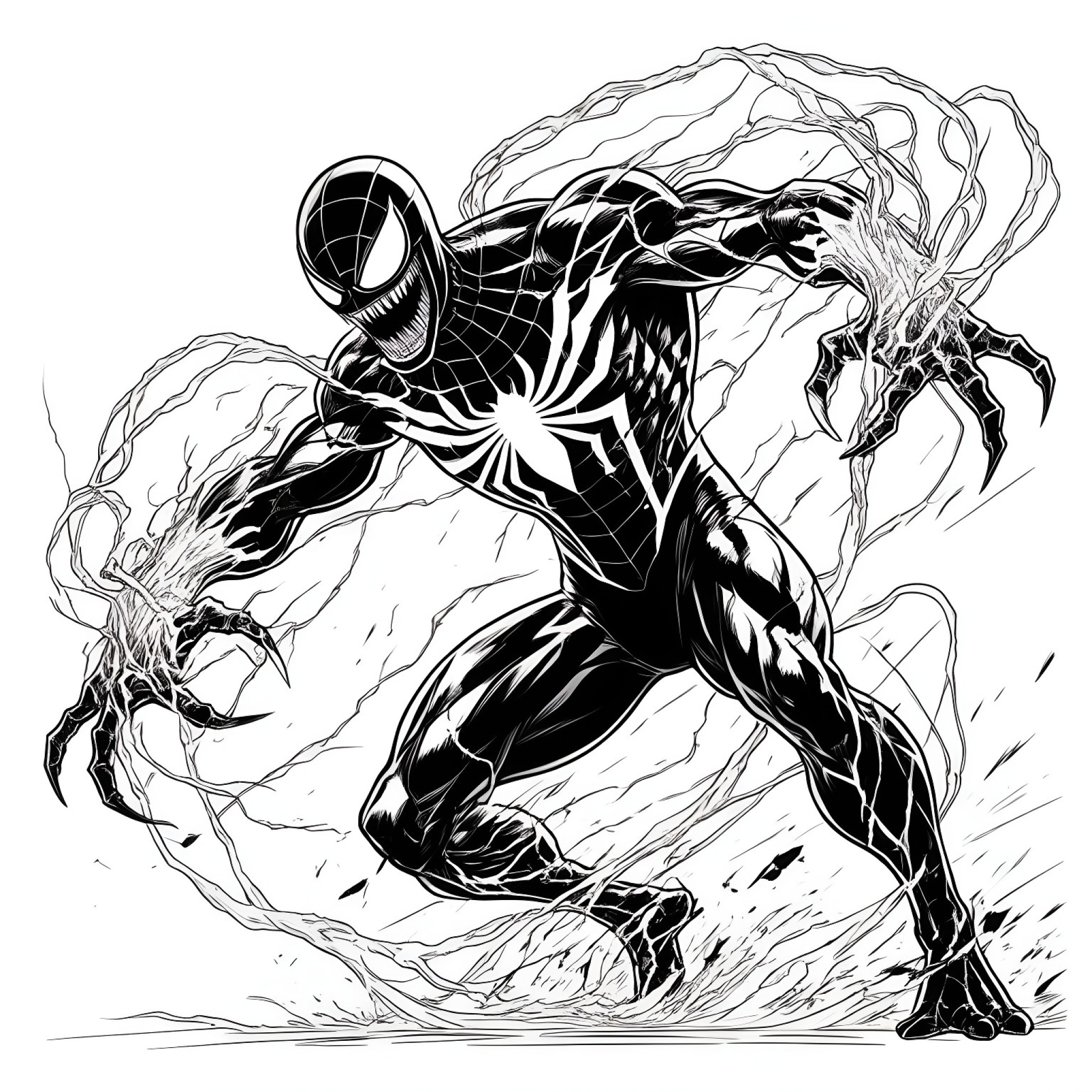 12 Best Venom Coloring Pages (Free Printable PDFs)