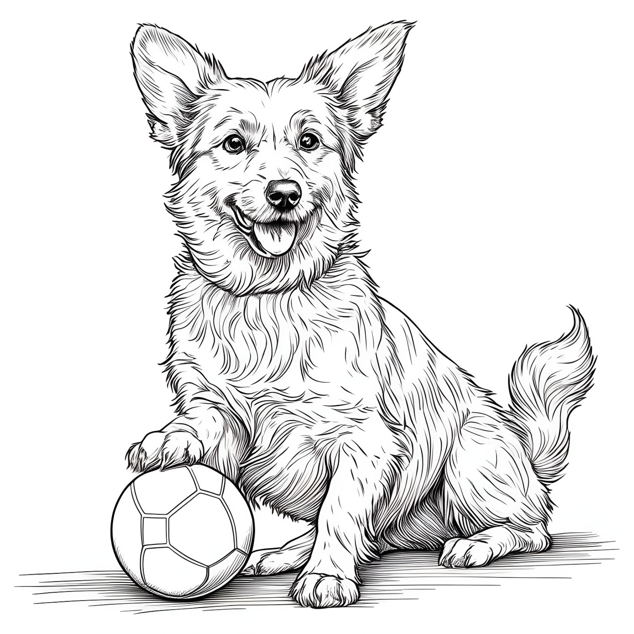 44 Best Dog Coloring Pages (Free Printable PDFs)