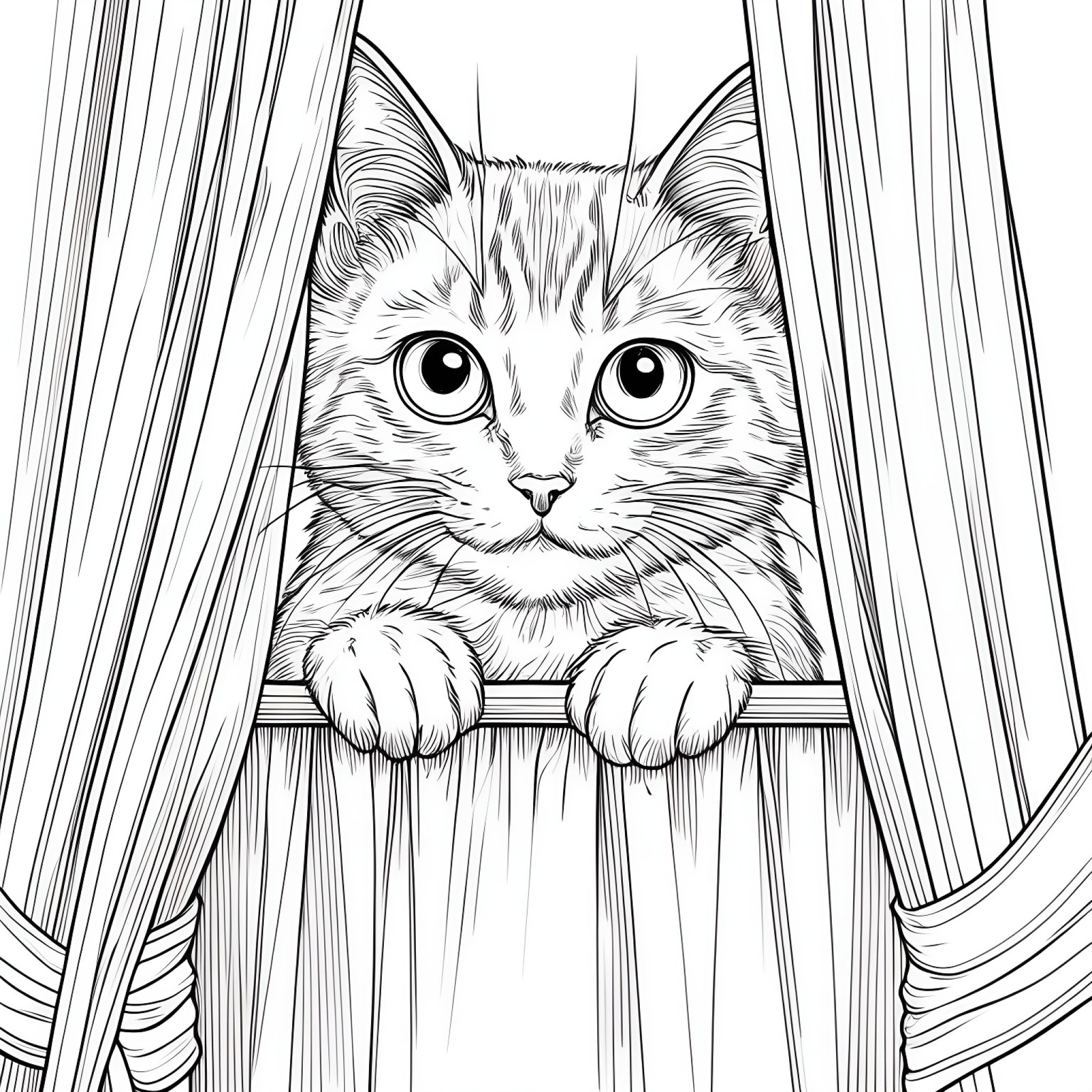 52 Best Cat Coloring Pages (Free Printable PDFs)