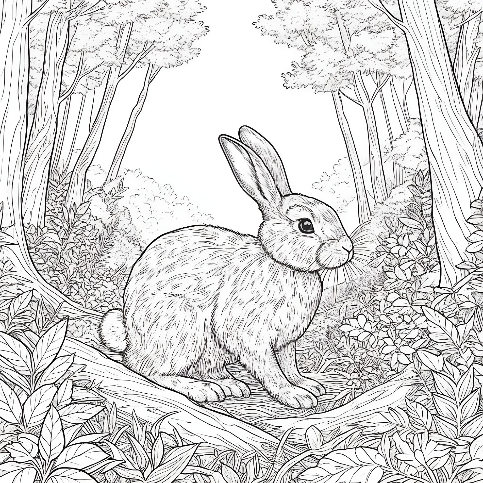 47 Best Rabbit Coloring Pages (Free Printable PDFs)
