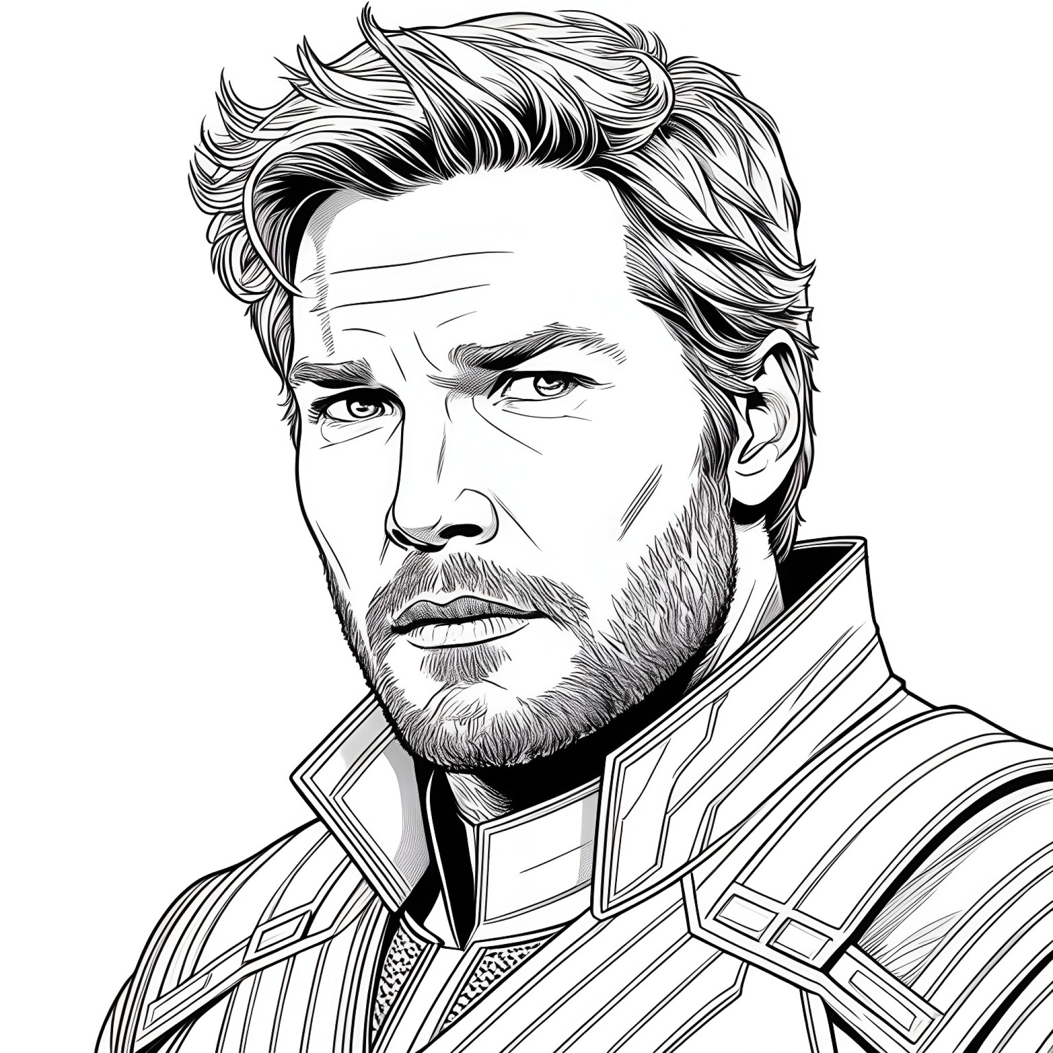 20 Star-Lord Coloring Pages for Adults (Free Printable PDFs)