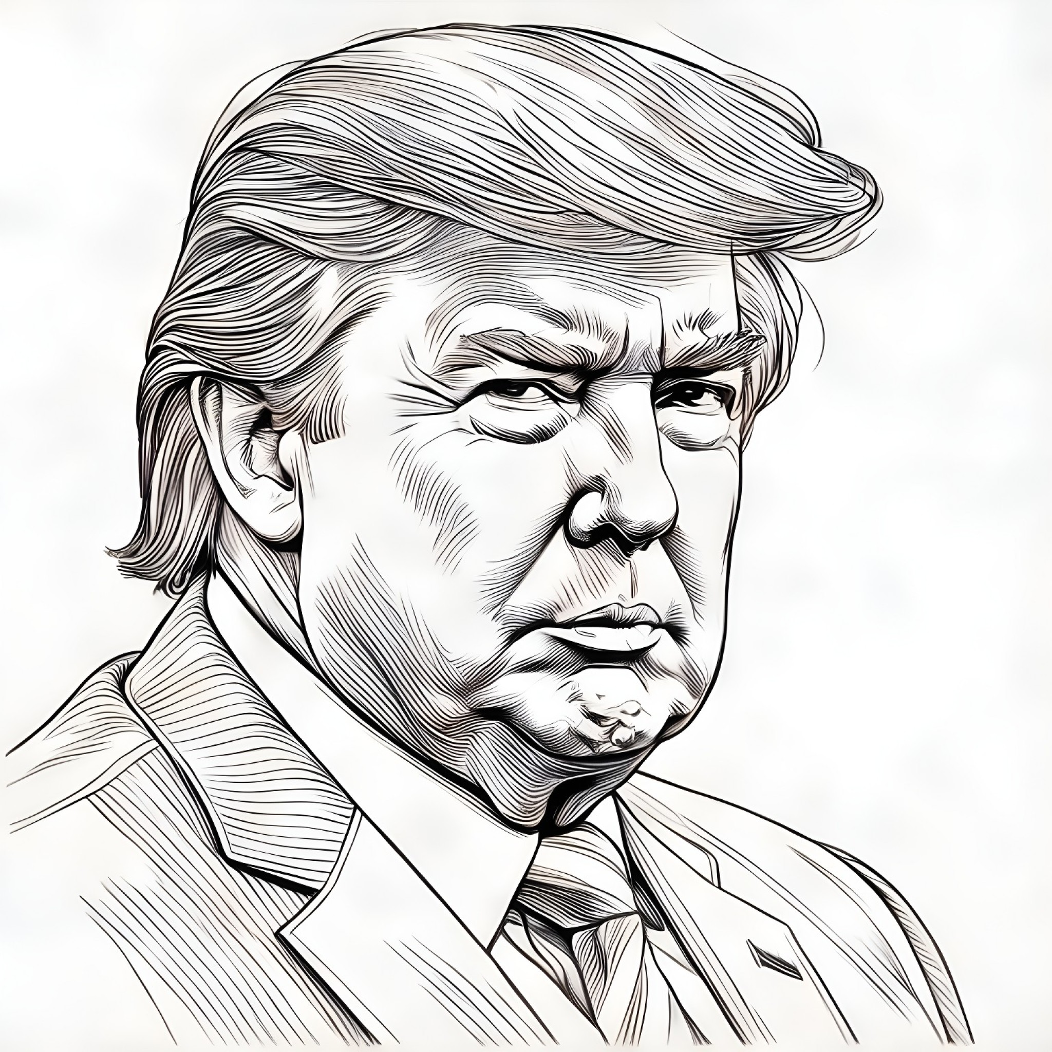 24 Best Donald Trump Coloring Pages (Free Printable PDFs)