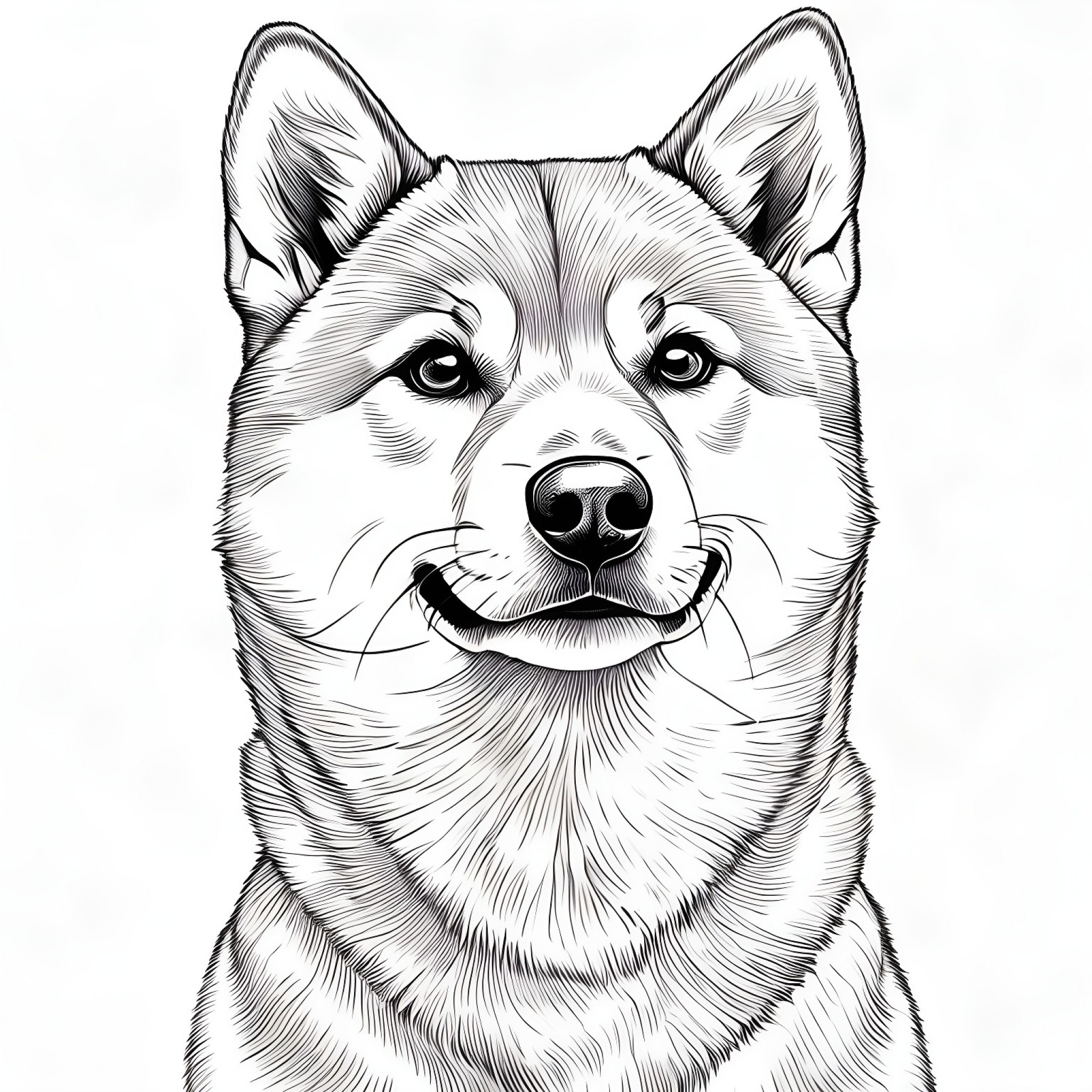 18 Best Shiba Inu Coloring Pages (Free Printable PDFs)