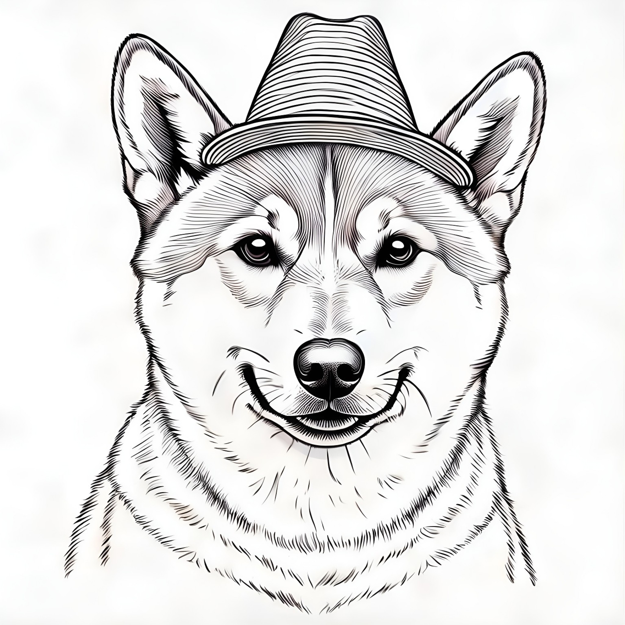 18 Best Shiba Inu Coloring Pages (Free Printable PDFs)